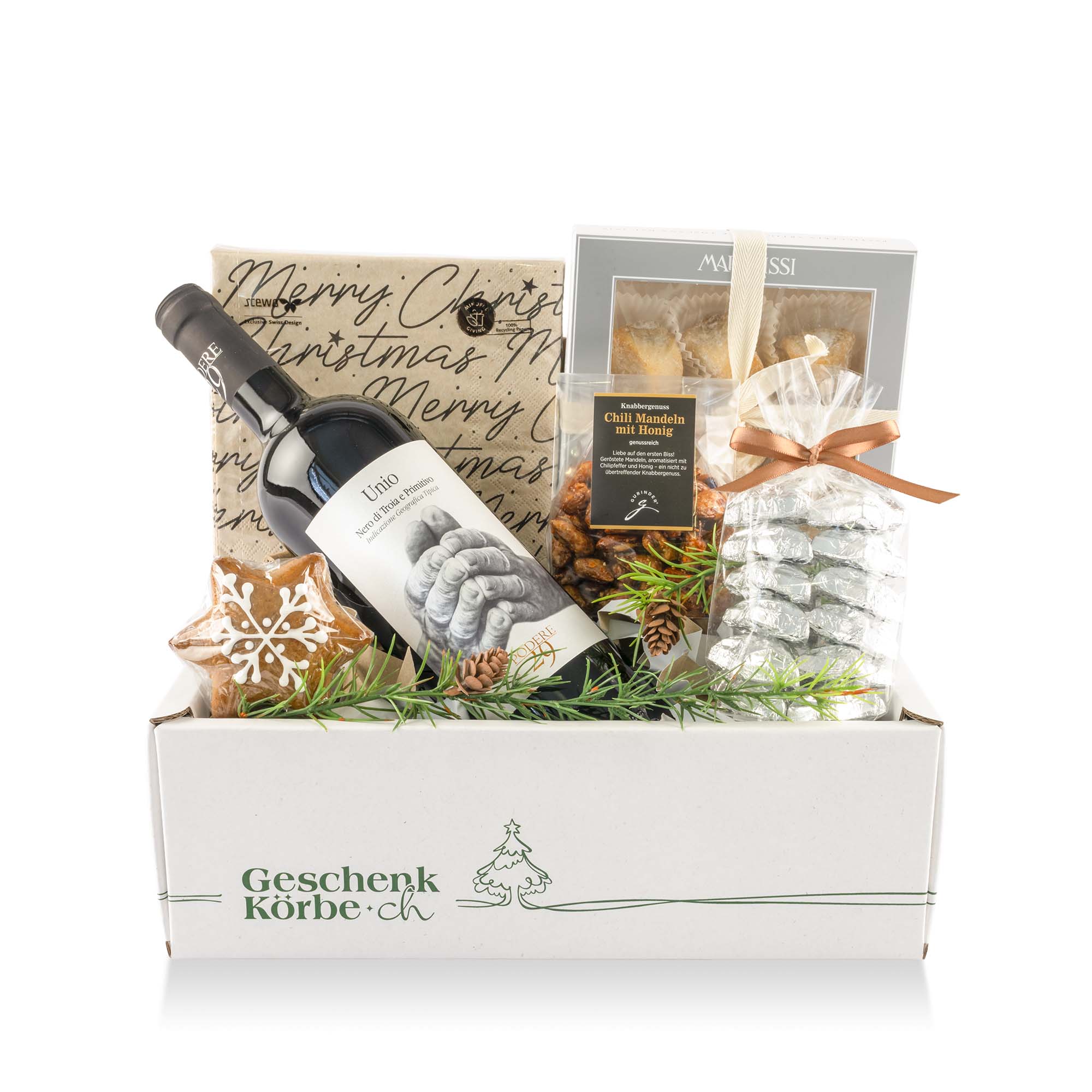 Geschenkkorb Weihnachten "Merry Christmas"