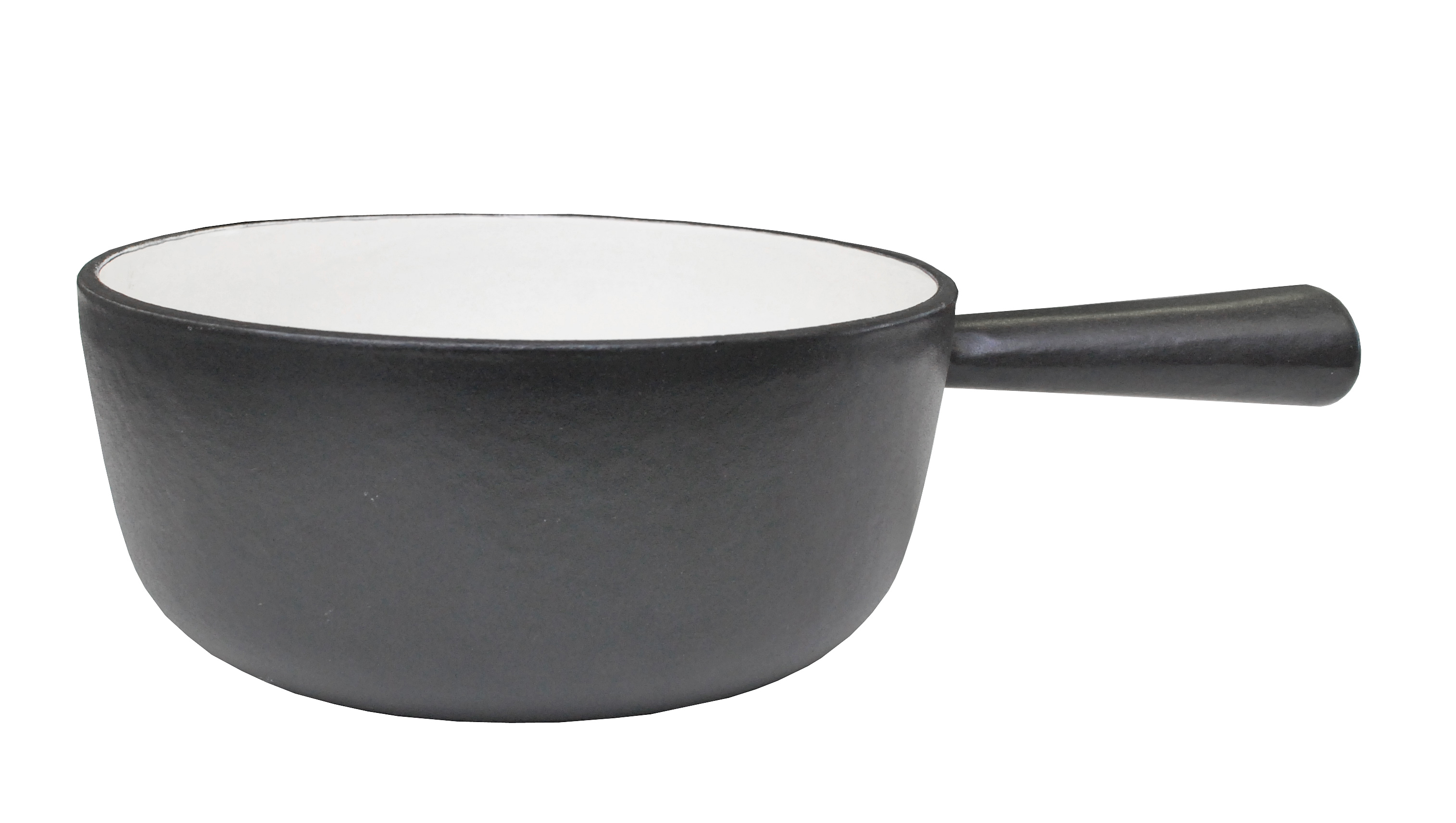 Caquelon Gusseisen schwarz Ø  18 cm Caquelon Gusseisen schwarz Ø  18 cm