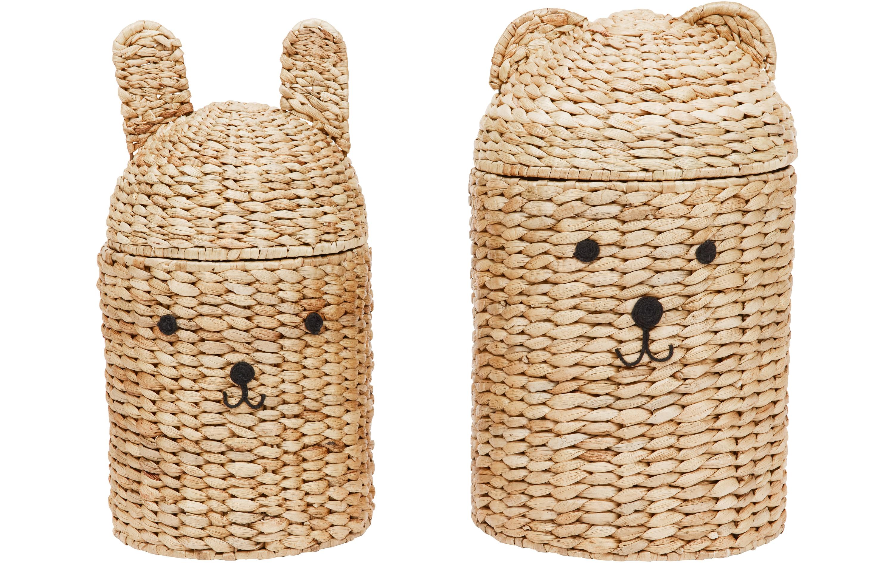 Oyoy Aufbewahrungskorb Bear+Rabbit 2er Oyoy Aufbewahrungskorb Bear+Rabbit 2er