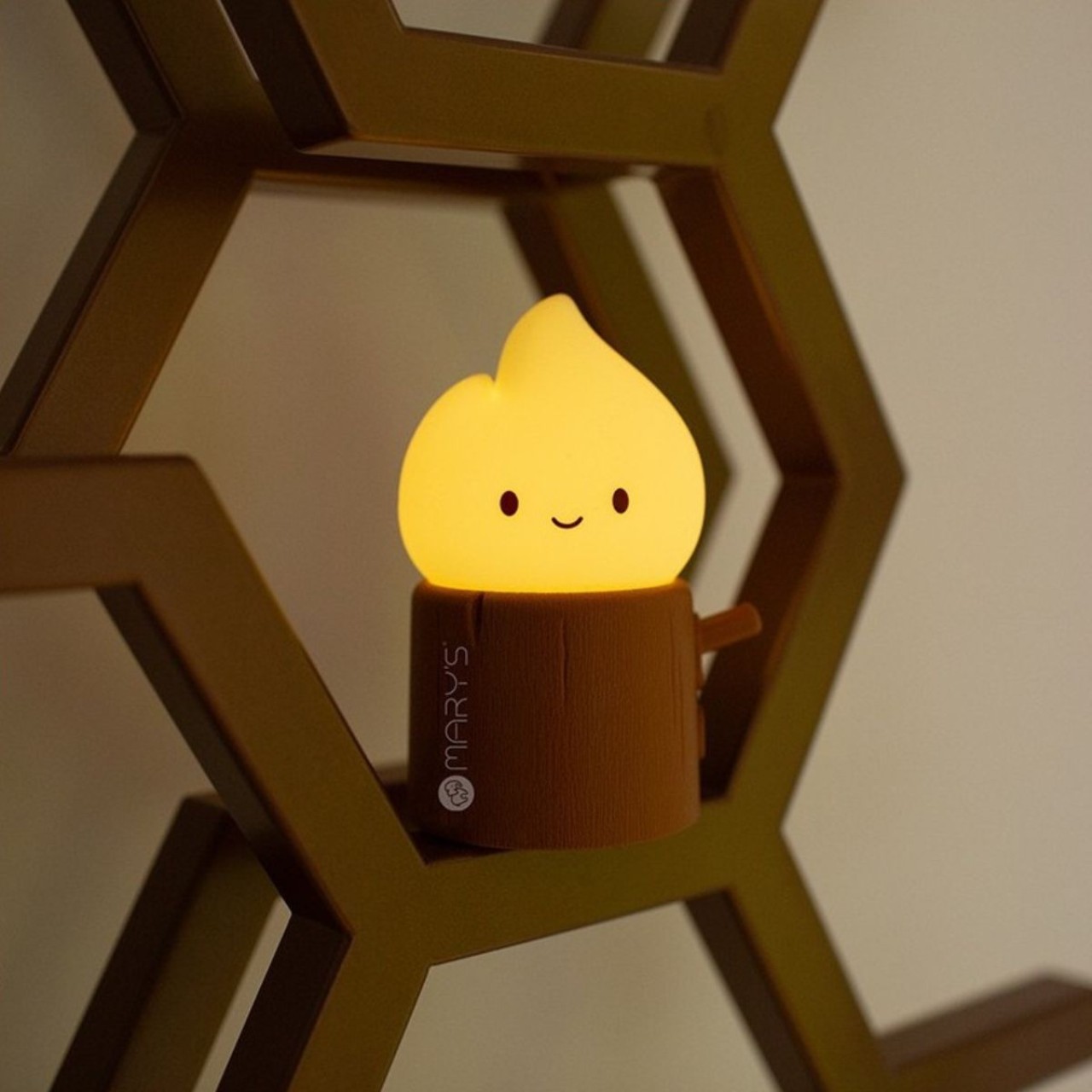 Spielzeug, LED-Lampe, Nachtlicht, Figur, orange Licht, MurmurS