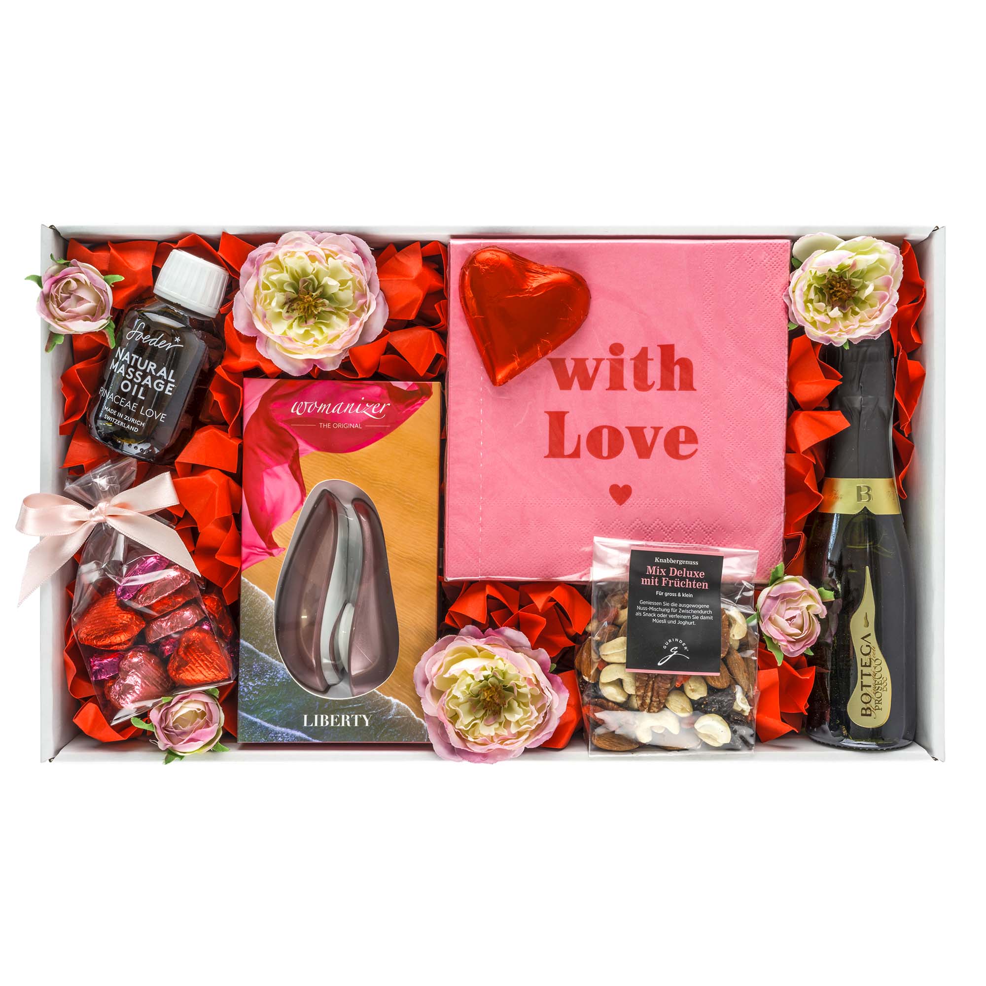 Geschenkkorb Erotik "Womanizer"