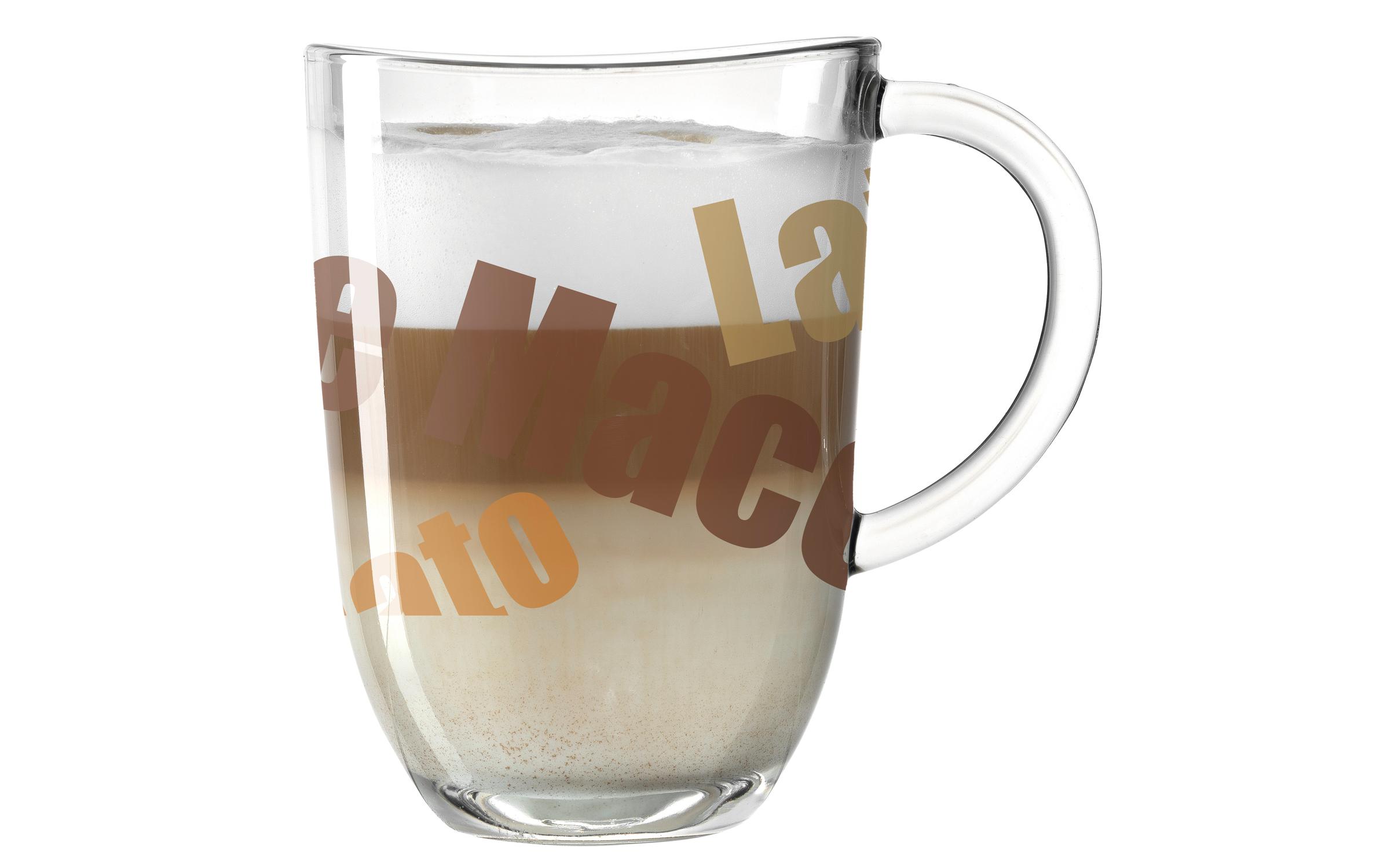 Leonardo Latte Macchiato Glas Napoli 380ml