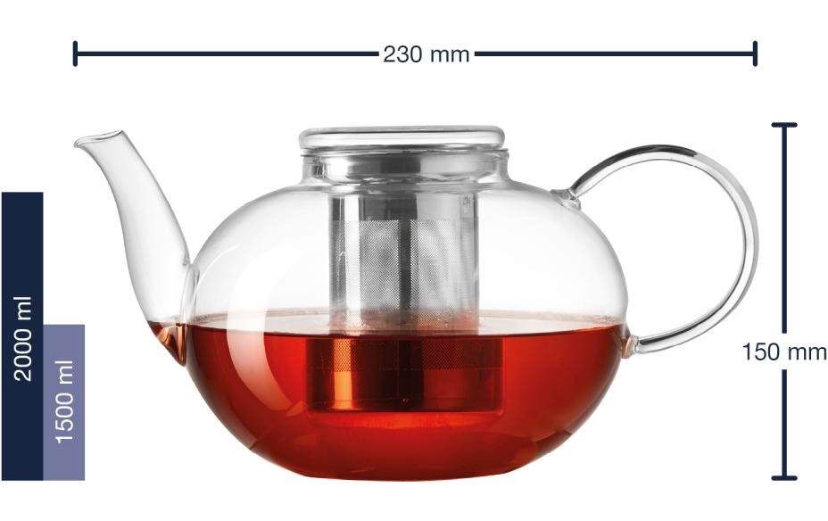Leonardo Teekanne Moon 1.5 Liter