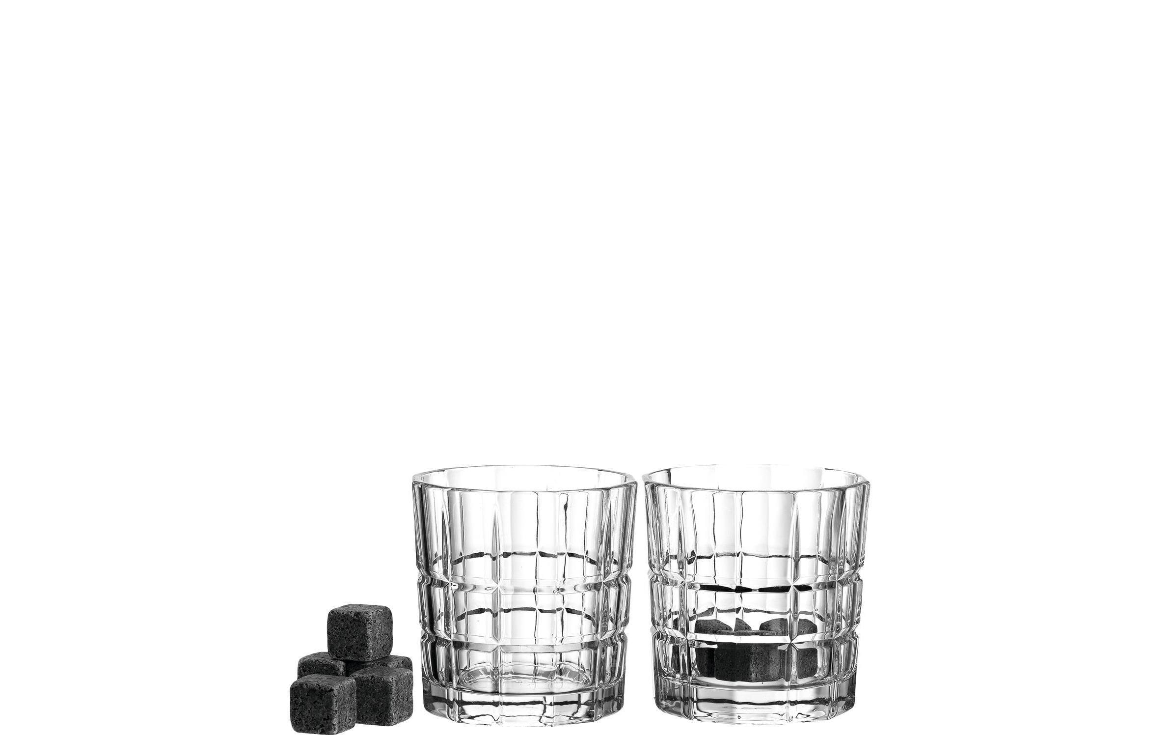 Leonardo Whiskybecher 2er Set+ 8 Eiswürfeln
