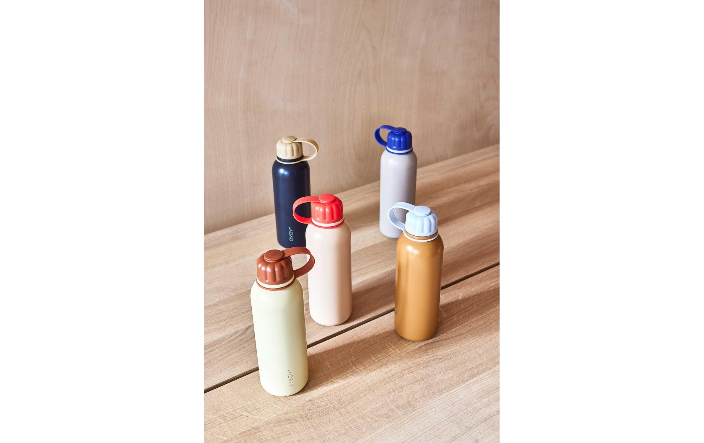 OYOY Trinkflasche Pullo Anthracite/Camel