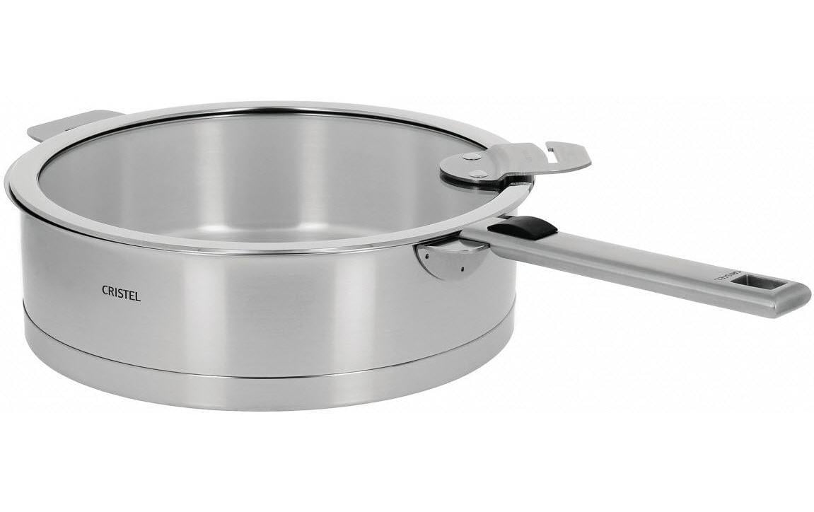 Cristel Schmorpfanne Strate, Ø 26cm, Griffe Kochtopf, Kochgeschirr, Kochtopf, Kochgeschirr