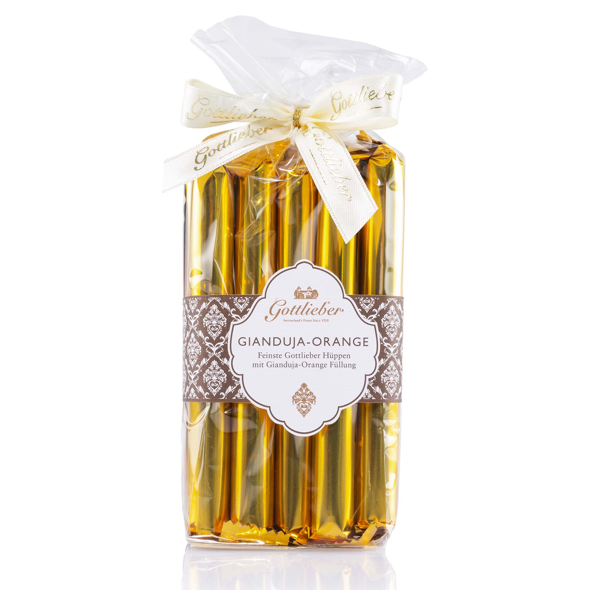 Giandujahüppen-Orange 10 Stück von Gottlieber, 150g