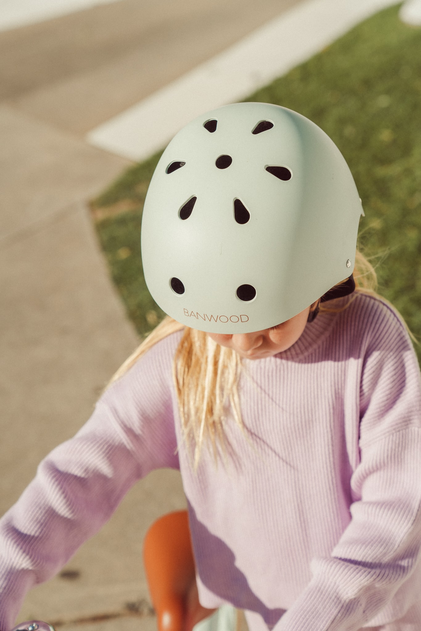 Klassischer Helm Mint - Gr. XS