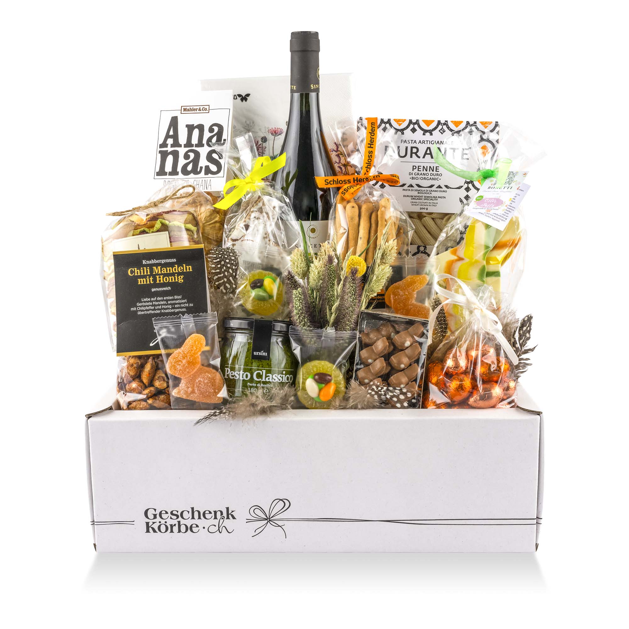 Geschenkkorb Ostern "Hasenglück"