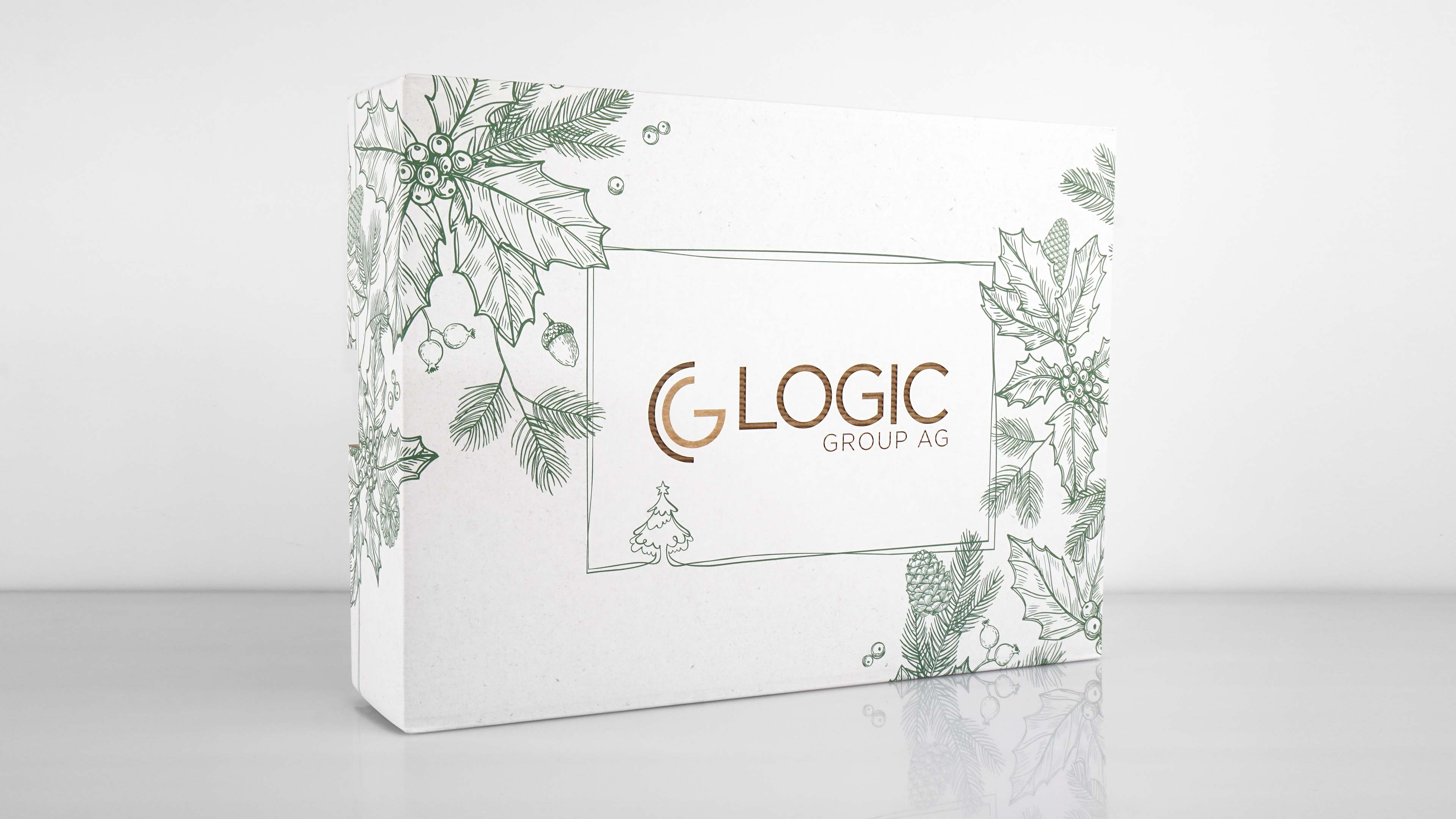 paket, verpackung, weihnachten, holzgrun, logogroup