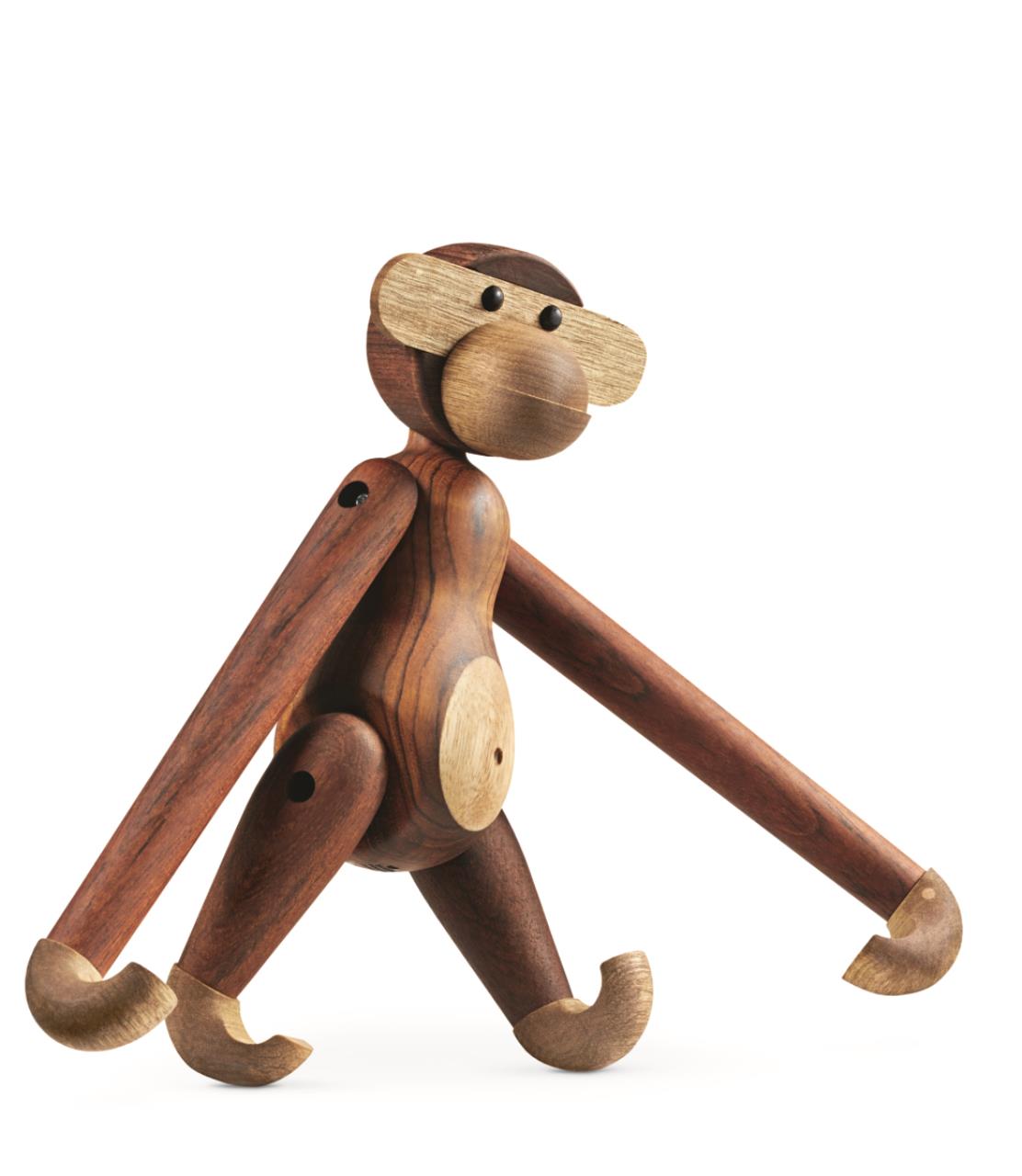 Affe mittel, 28cm, Teak/Limba Affe mittel, 28cm, Teak/Limba