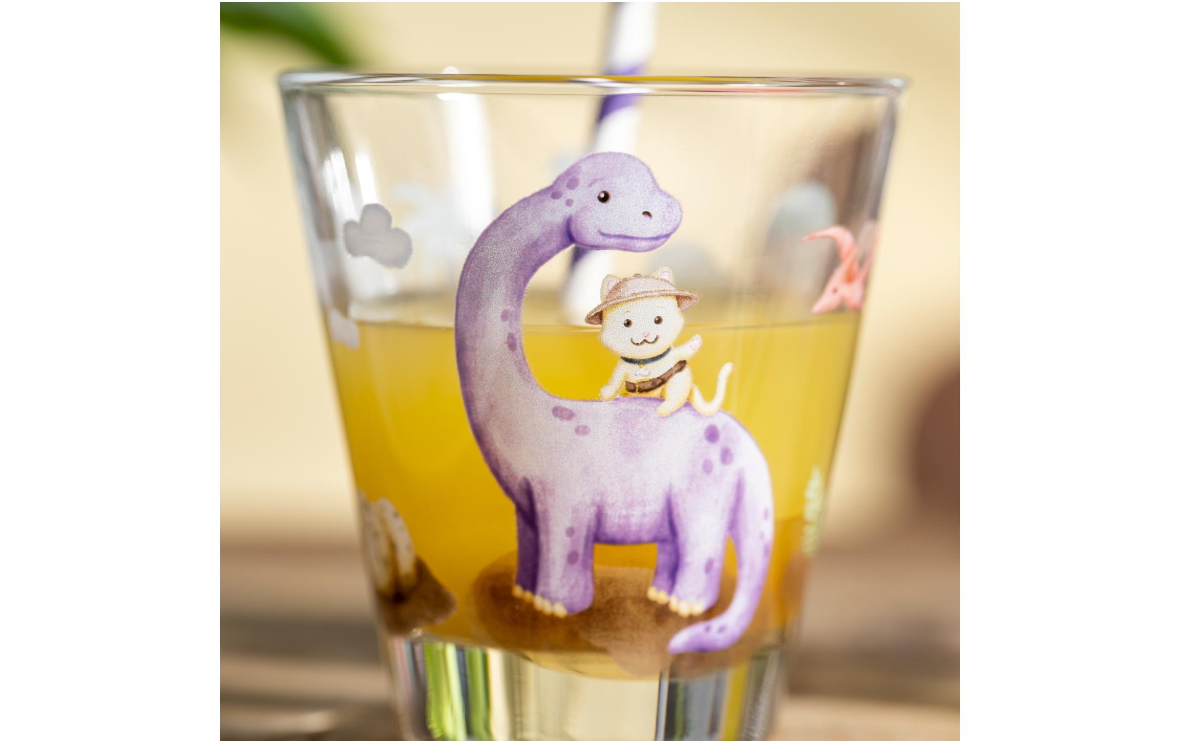 Leonardo Trinkglas Avventura Dino 215ml