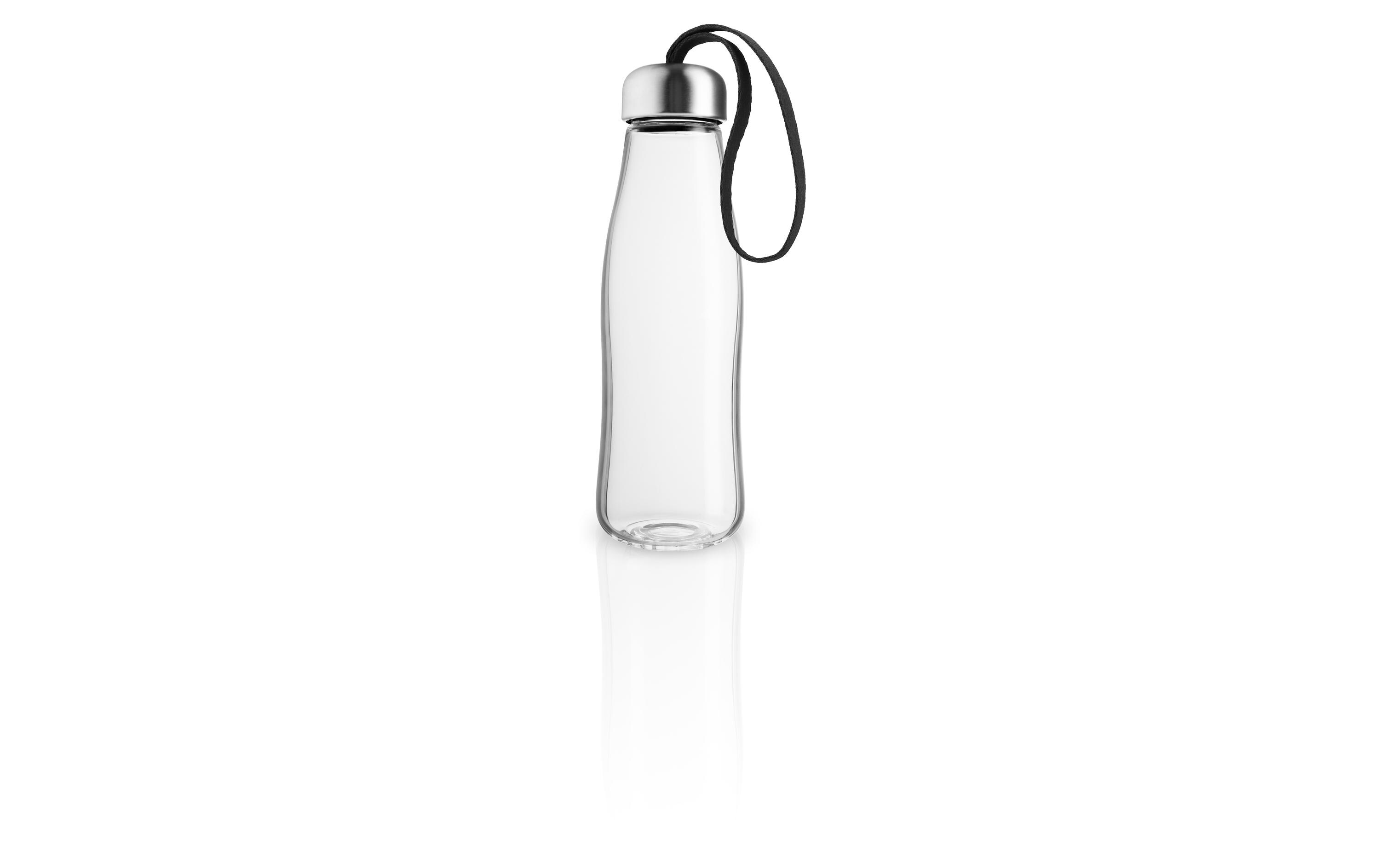 Eva Solo Trinkflasche Glas Black 0.5l