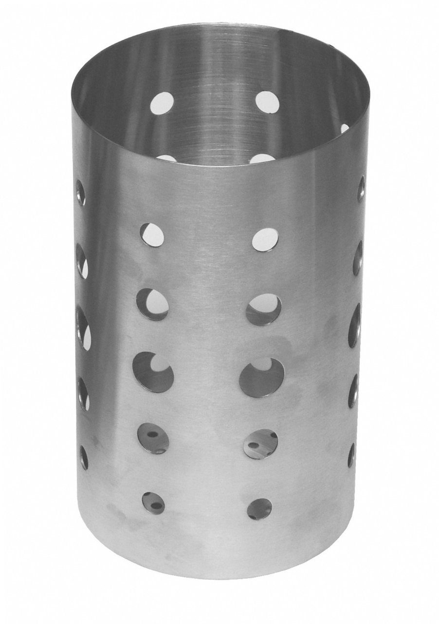 Gerätehalter Edelstahl Satin H 17 cm
