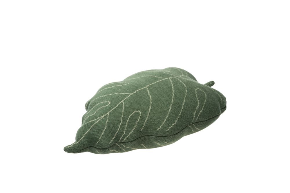 Knitted Cushion Baby Leaf Knitted Cushion Baby Leaf