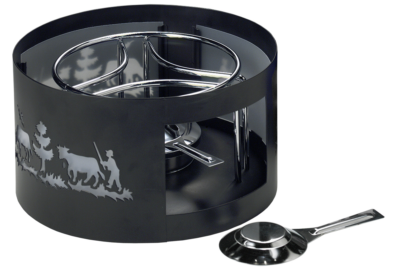 Alpes Windschutz Rechaud weiss bis Ø 23 cm Alpes Windschutz Rechaud weiss bis Ø 23 cm