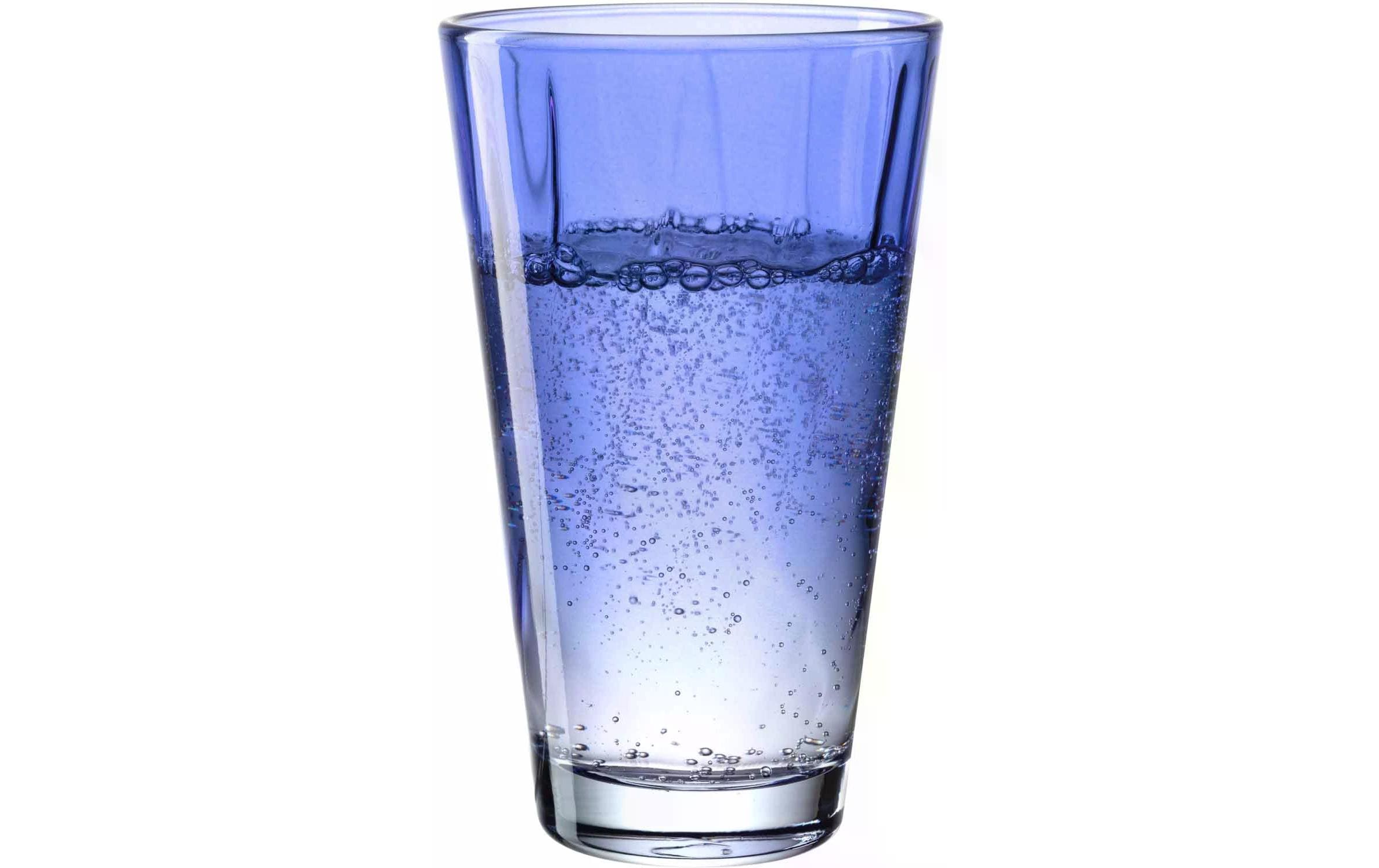 Leonardo Trinkglas Twist, 300ml blau