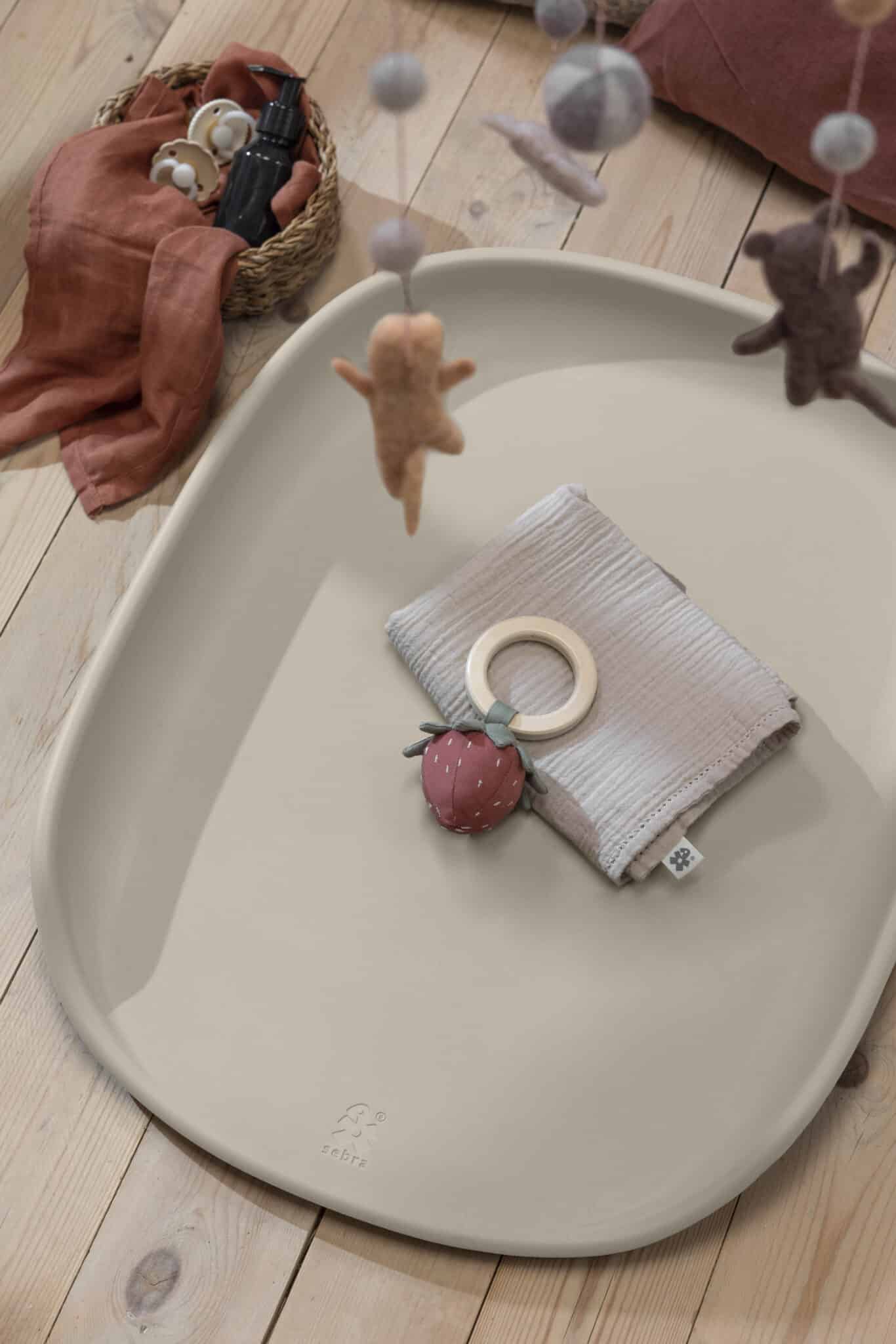Sebra PUSLE PUR Wickelmatte, seabreeze beige