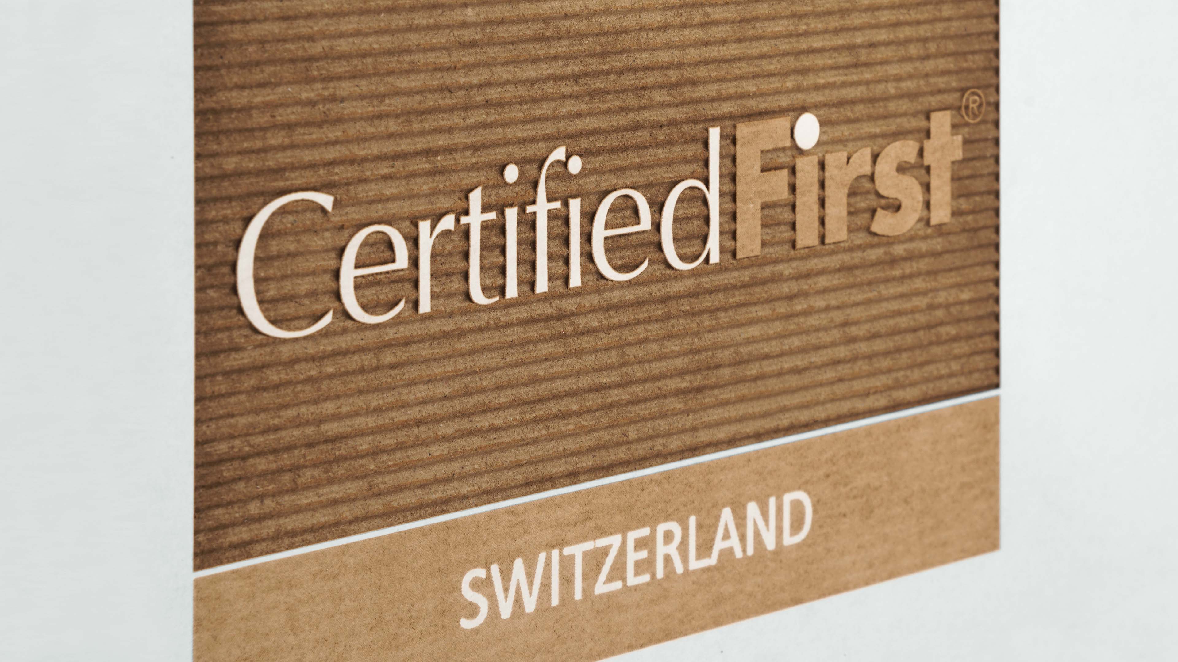 zertifiziert, erste, karton, schweiz, textur