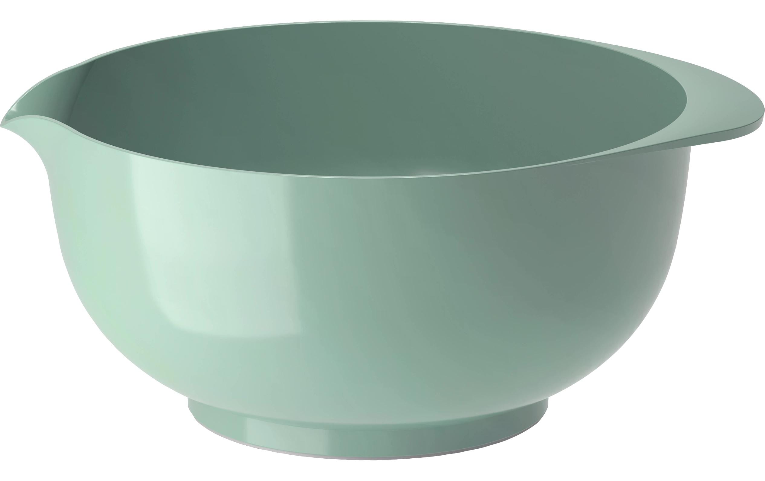Schüssel, Küchenzubehör, Spitzboden, Grün, Metallisch-Glanz