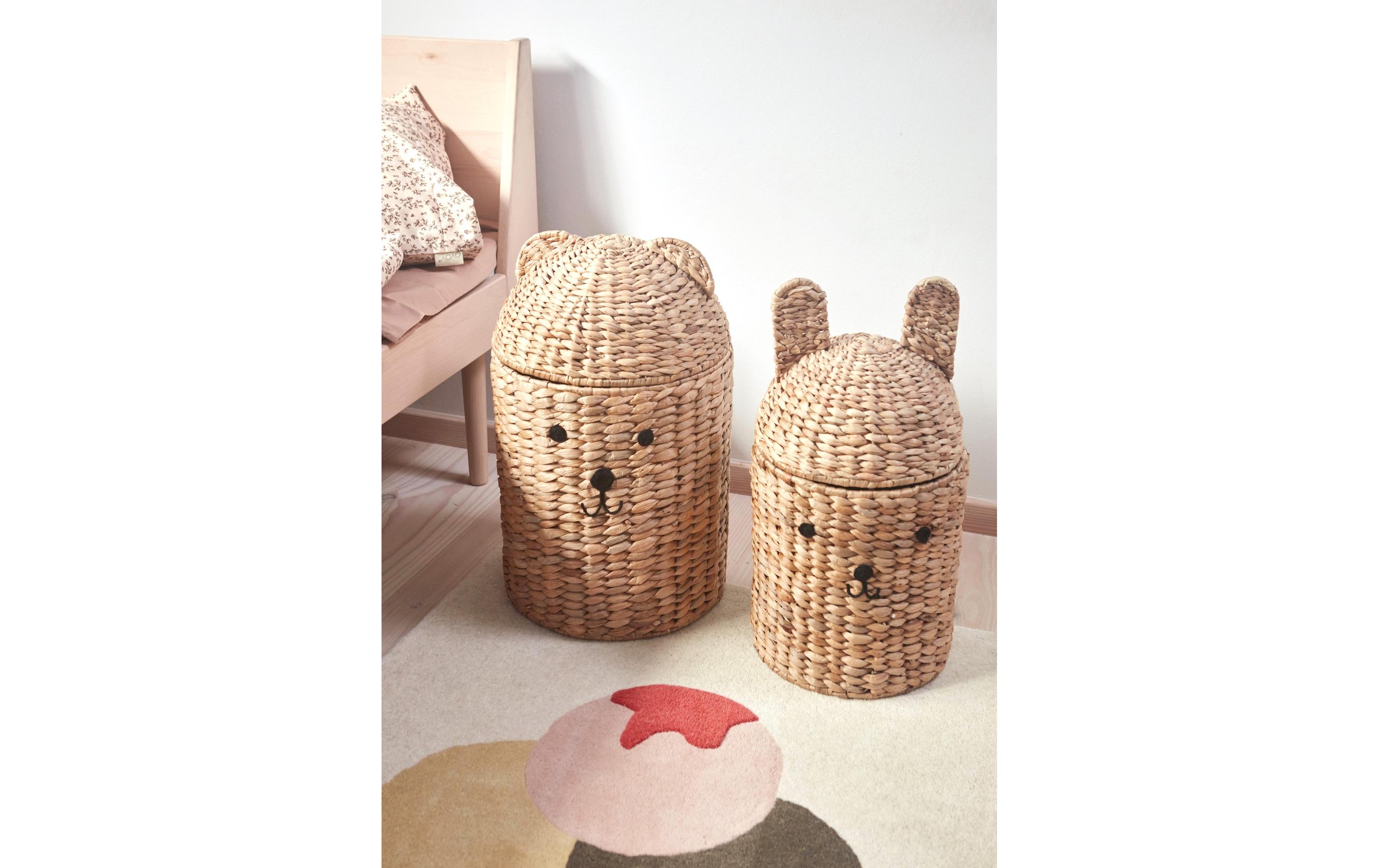 Oyoy Aufbewahrungskorb Bear+Rabbit 2er Oyoy Aufbewahrungskorb Bear+Rabbit 2er