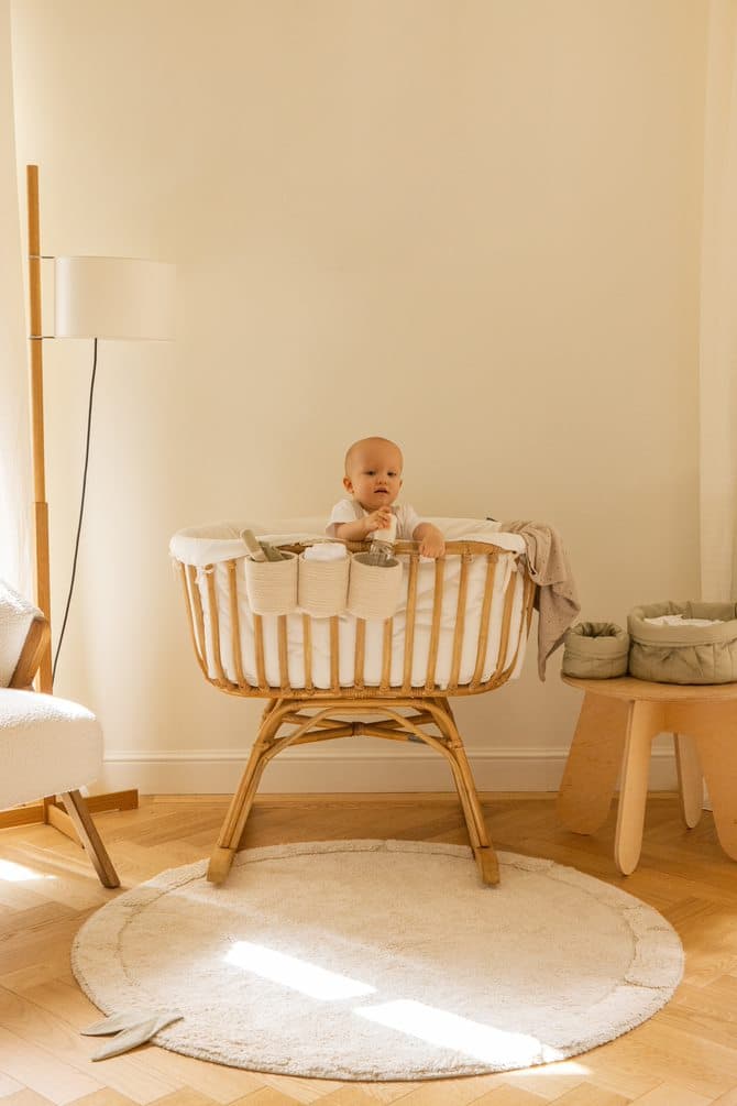 Crib Basket Bobby - Vanilla