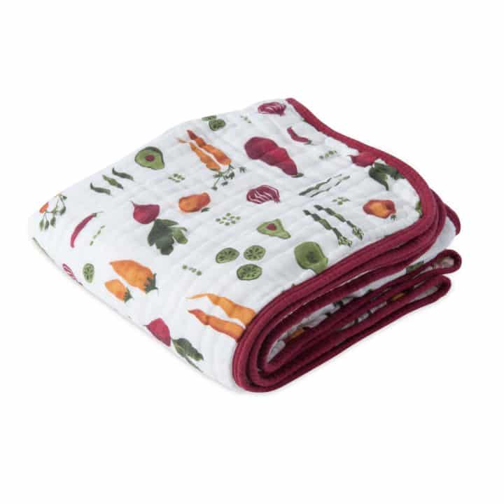 Cotton Muslin Quilt - Farmer`s Market