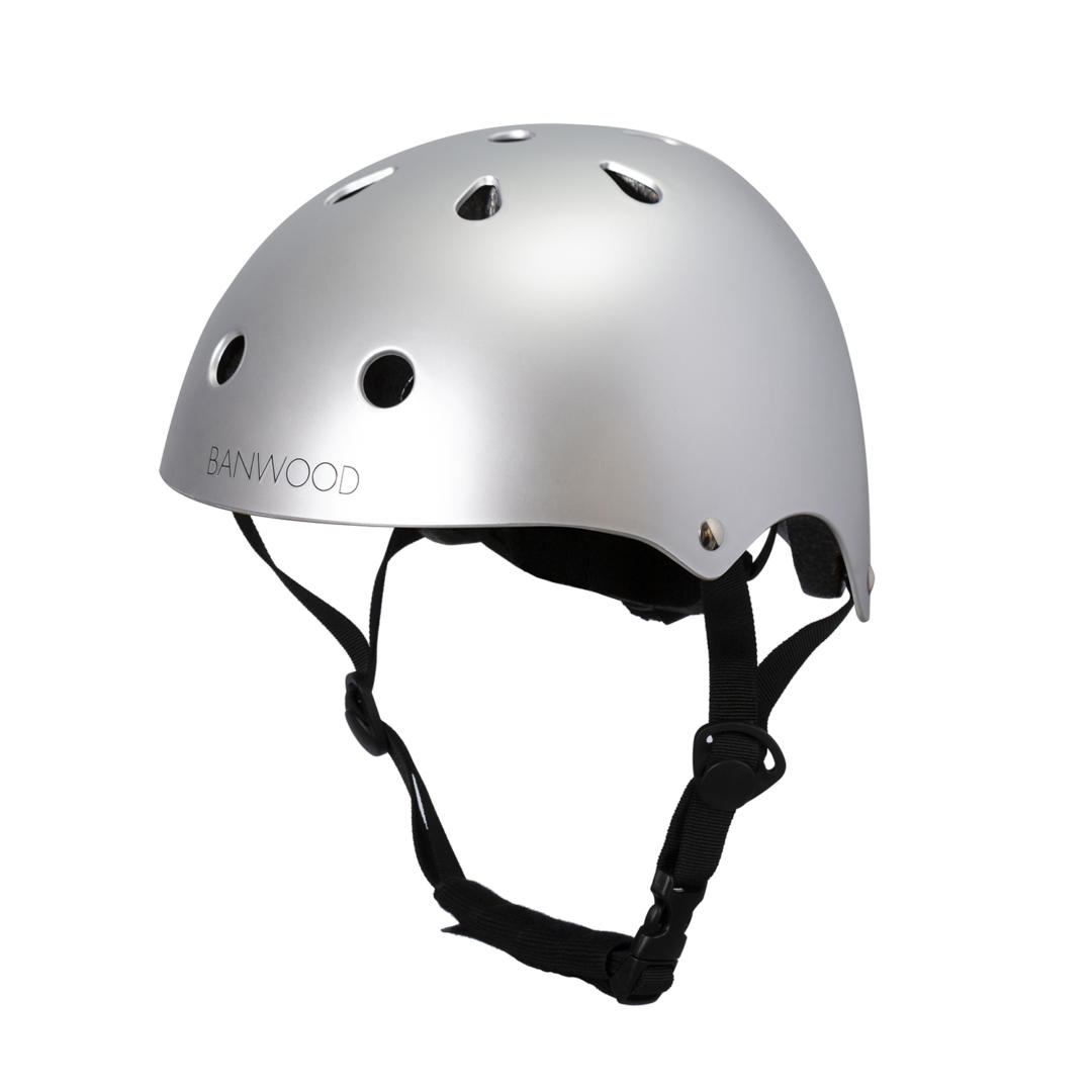 Klassischer Helm Chrome - Gr. XS