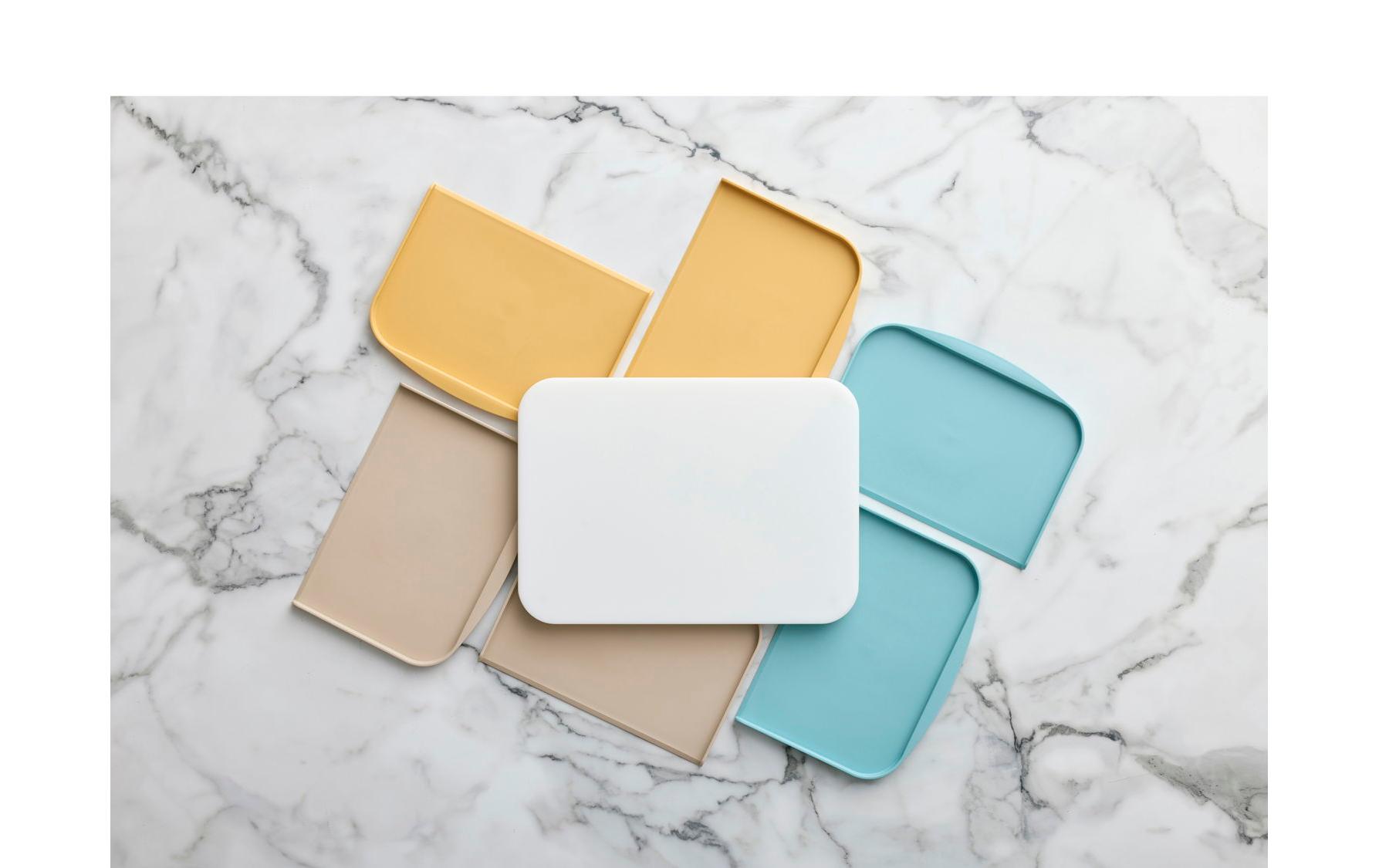 tablettens, Schale, Pastellfarben, Mehrfarbig, Serviergeschirr