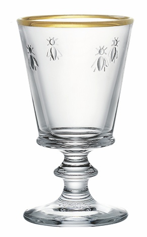 ABEILLE GOLD Trinkglas 24 cl 4er-Set ABEILLE GOLD Trinkglas 24 cl 4er-Set