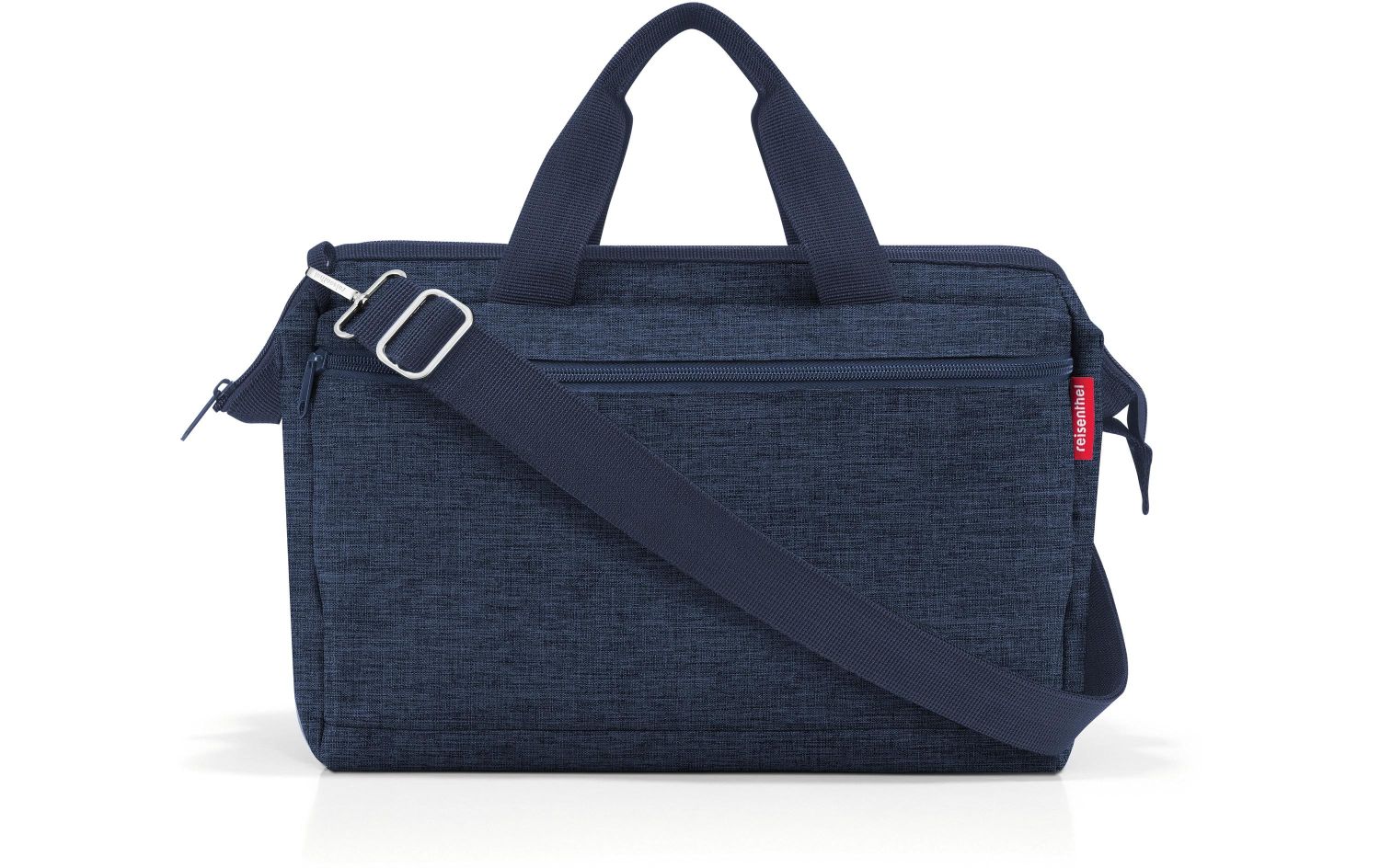 Tasche, Messenger Bag, Navy, Crossbody, Reißverschluss