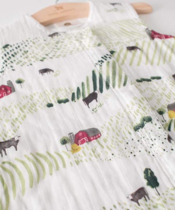 Cotton Muslin Sleeping Bag Gr. S - Rolling Hills Cotton Muslin Sleeping Bag Gr. S - Rolling Hills