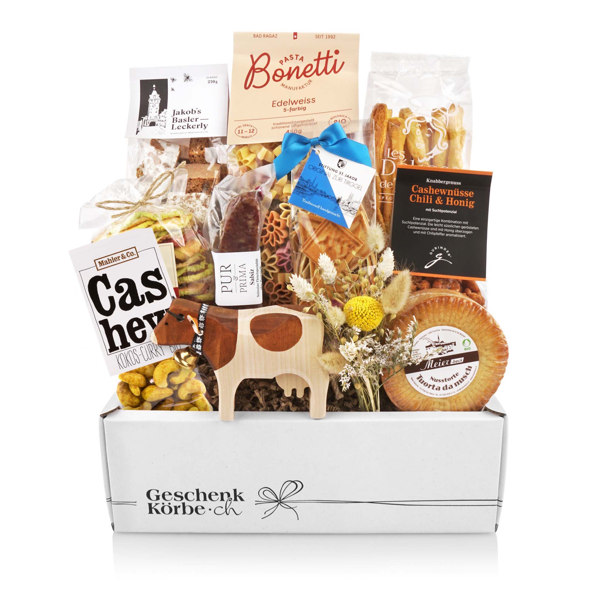 Geschenkkorb "Typisch Schweiz"