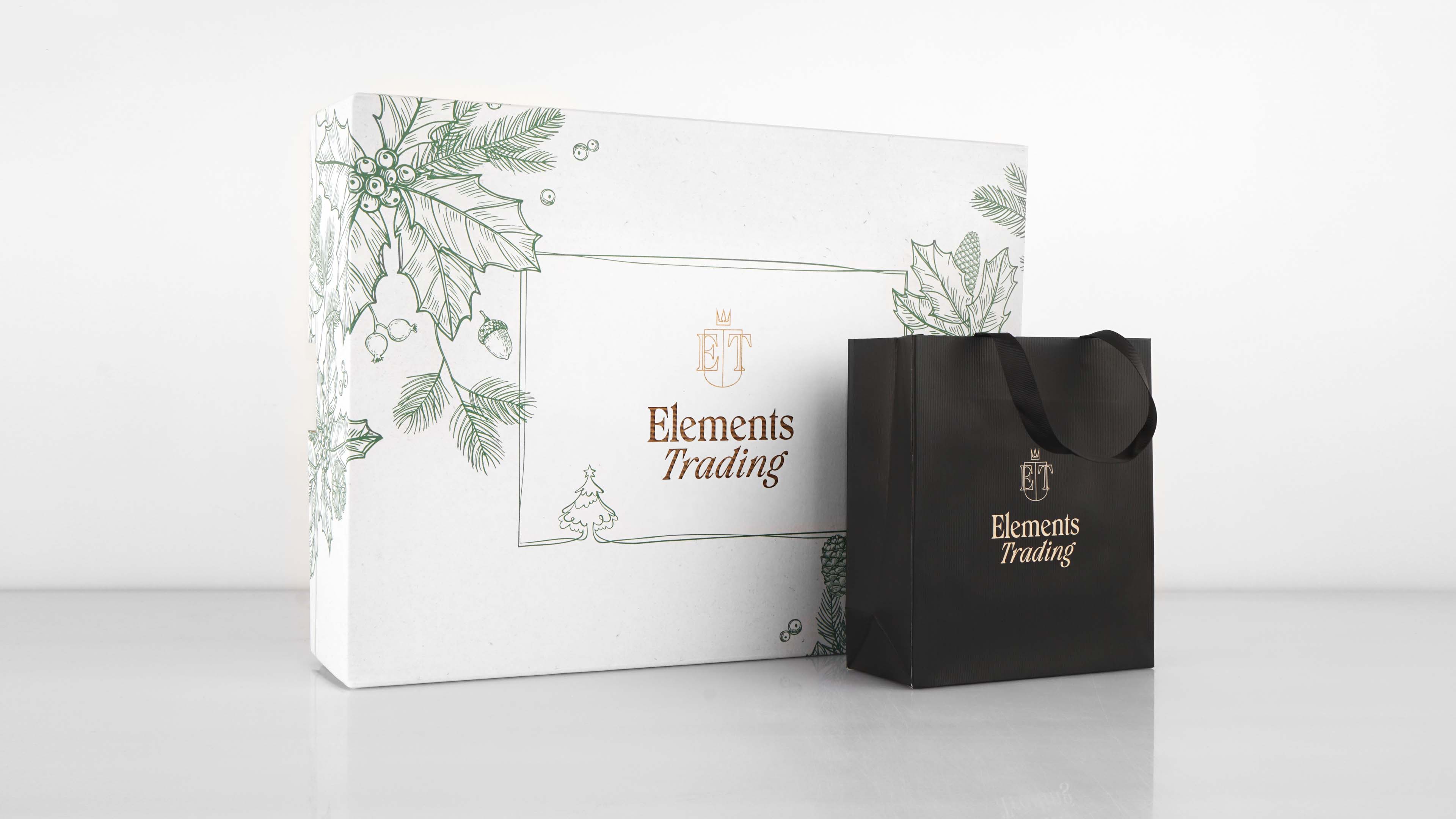 Verpackung, Geschenkbox, weiße Box, Ferien, Brauner Papiertüte