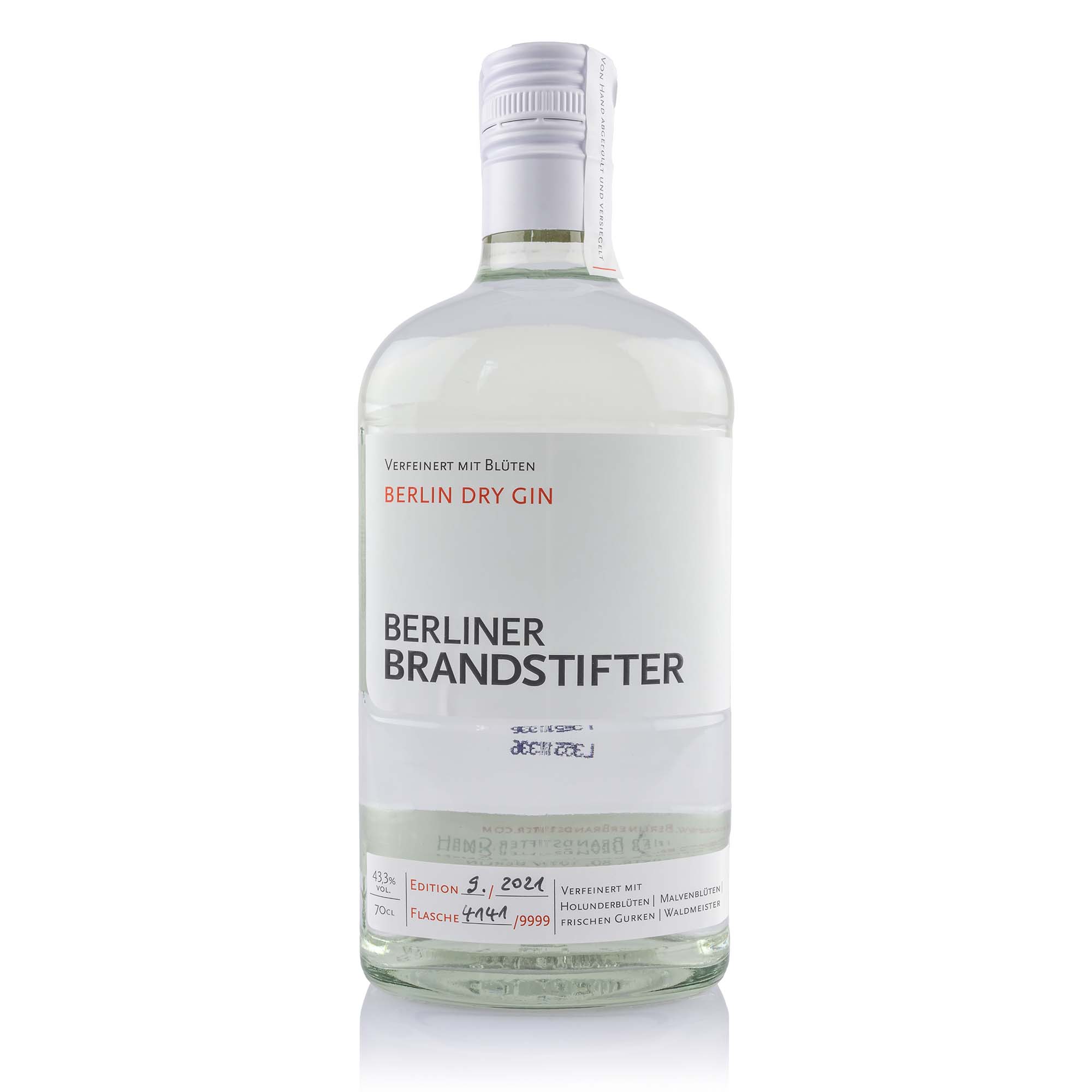 Berliner Brandstifter Dry Gin, 70cl