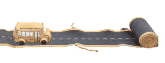 Soft Toy Ride & Roll School Bus Soft Toy Ride & Roll School Bus