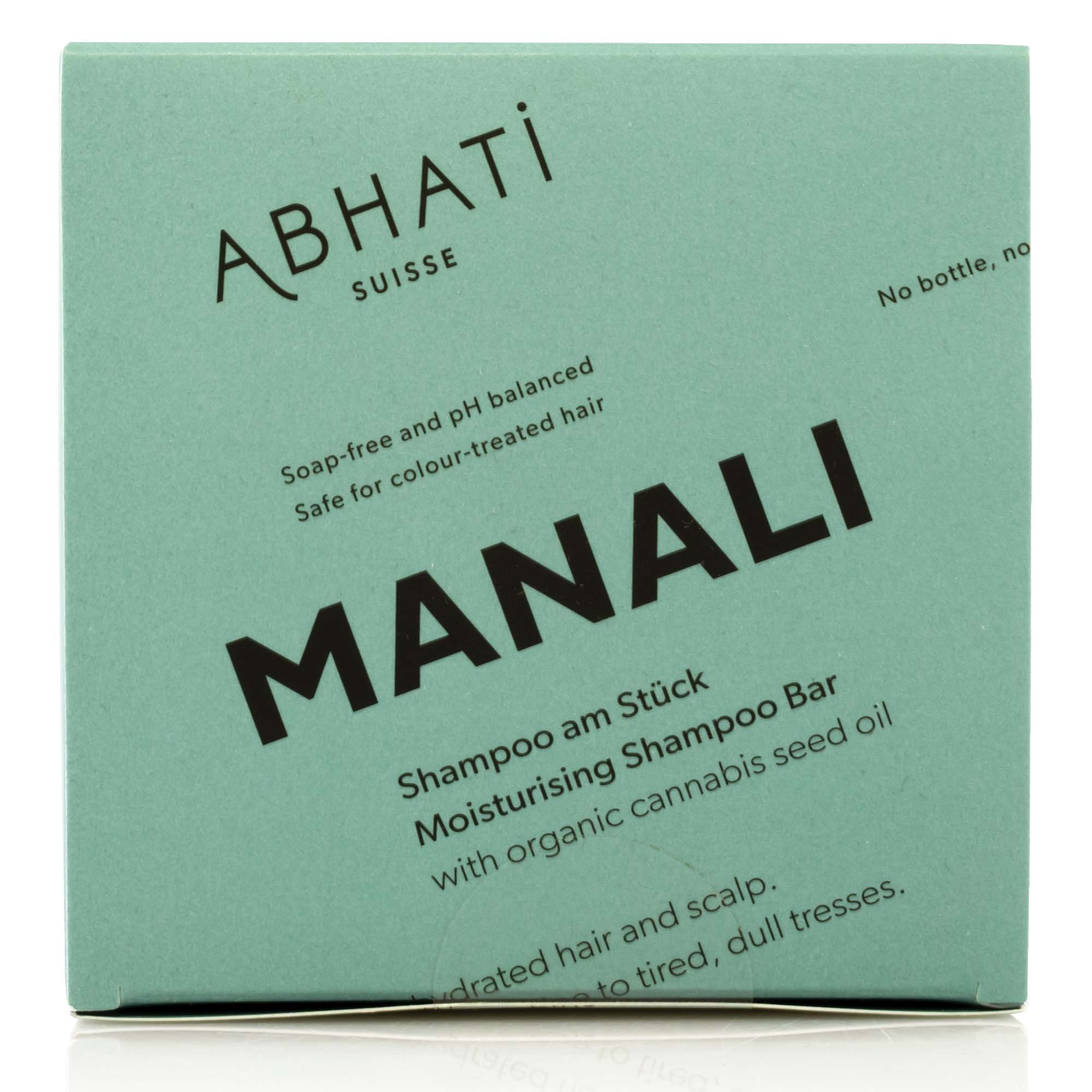 Manali Feuchtigkeits Shampoo am Stück, 58g