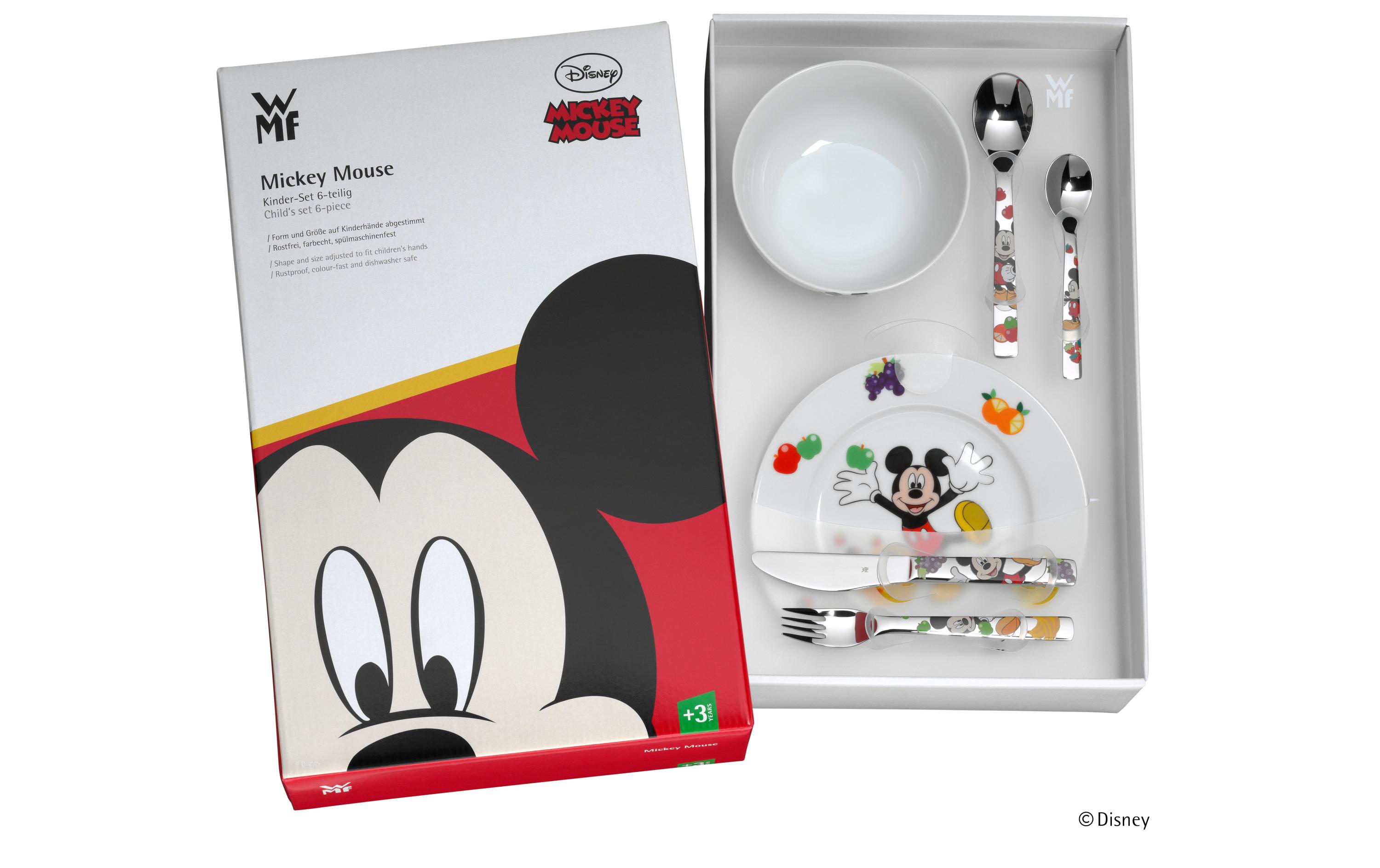 WMF Kinderbesteck 6-teilig Mickey Mouse