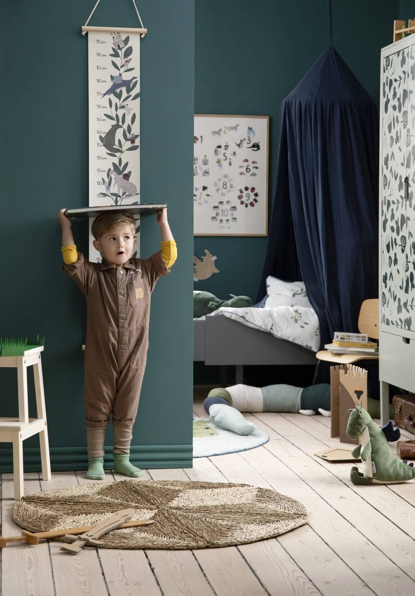 Baldachin, bedtime blue