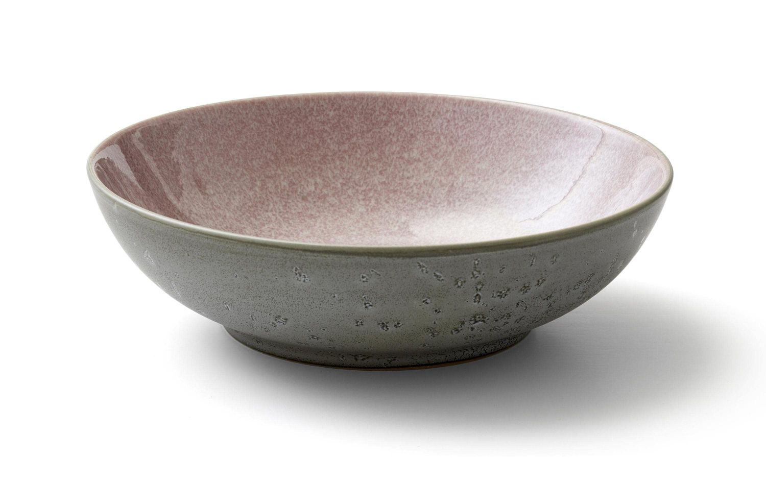 Schale, Teller-Schale, Porzellan, Keramik, pinkes Innere