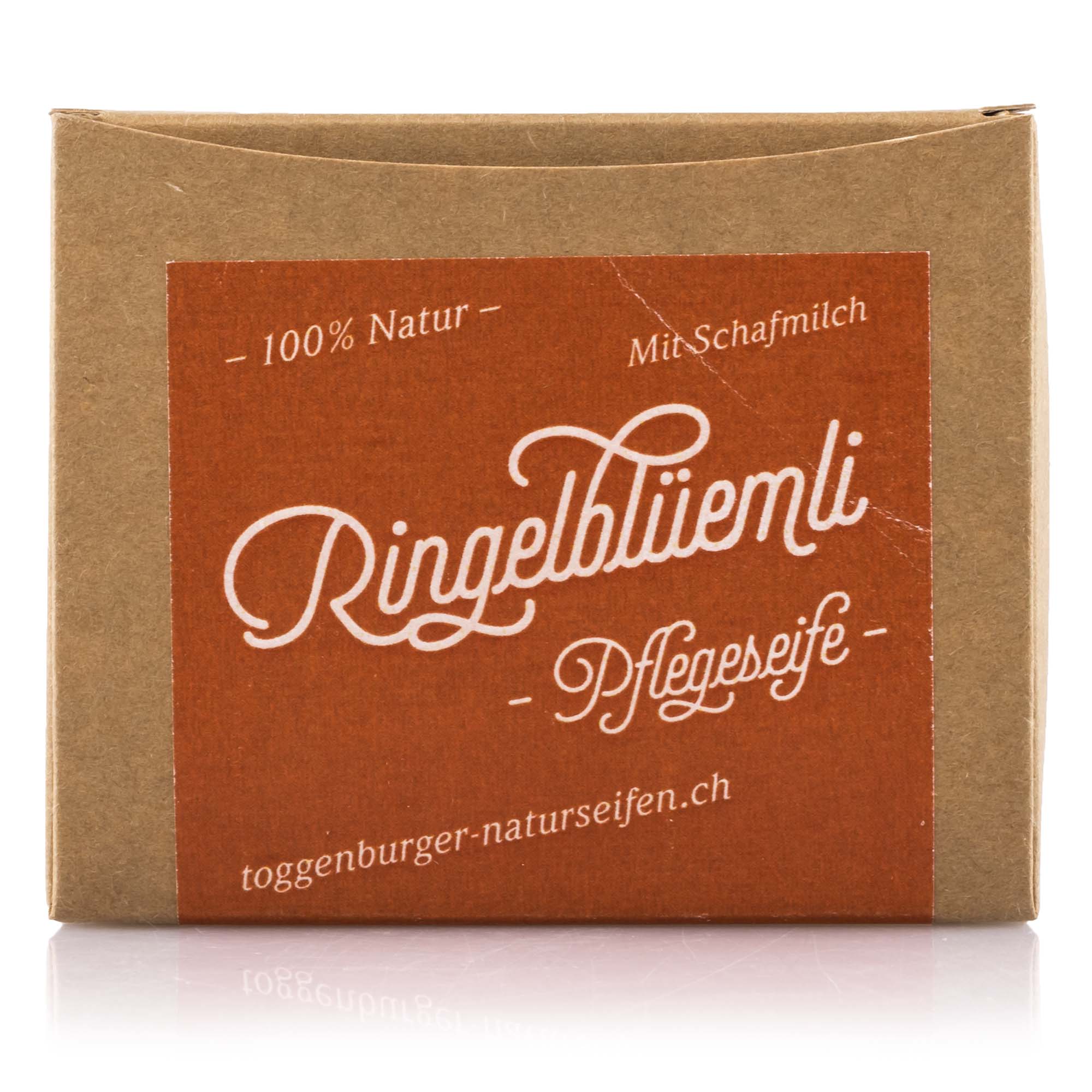 Vegane Pflegeseife "Ringelblüemli", 100g