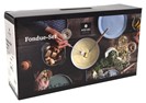 Fondue-Set Aluminium schwarz 21cm