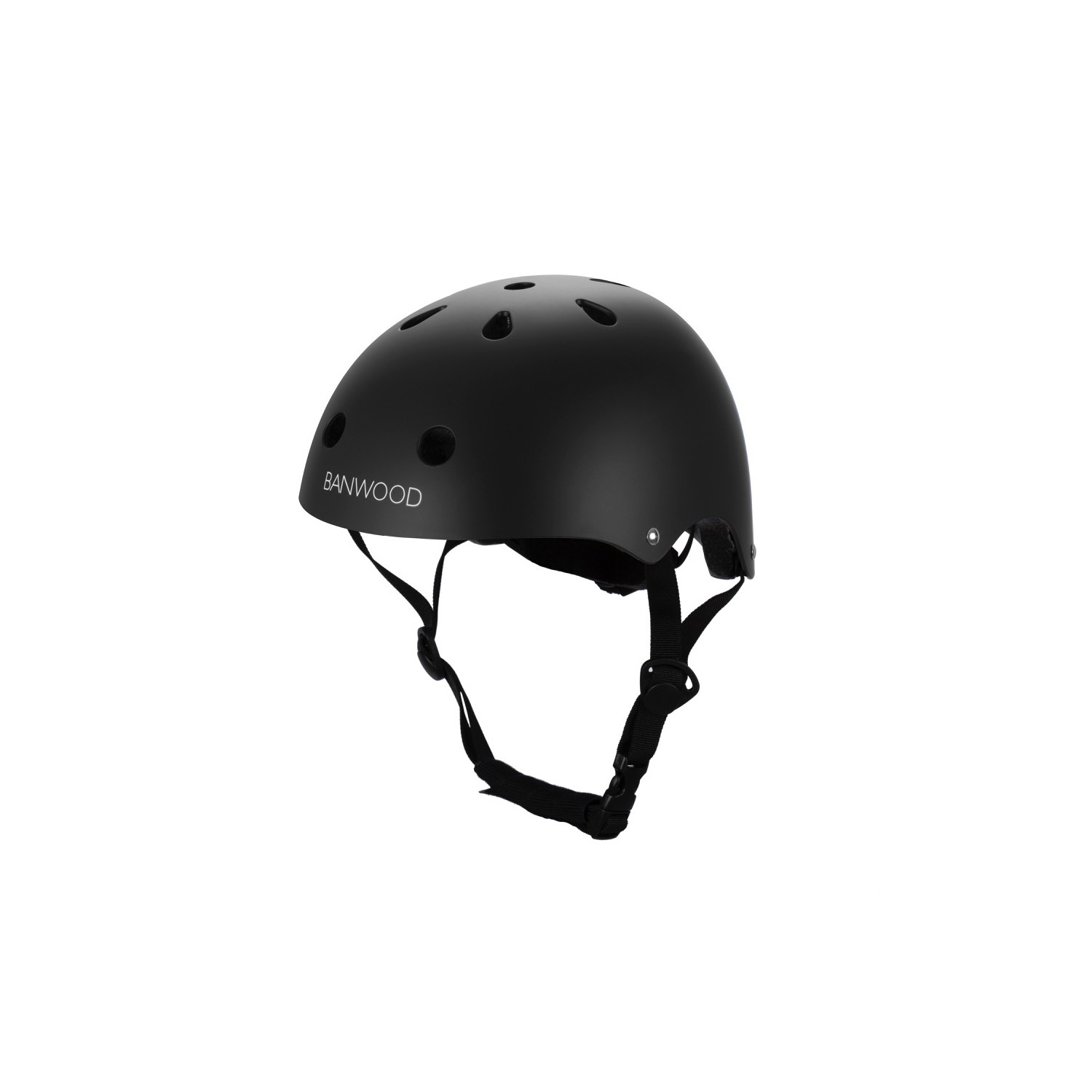 Klassischer Helm Schwarz - Gr. XS