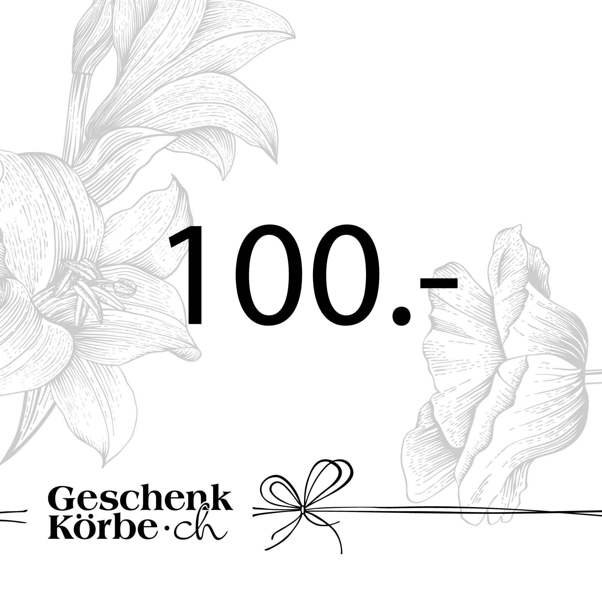 Gutschein - 100CHF