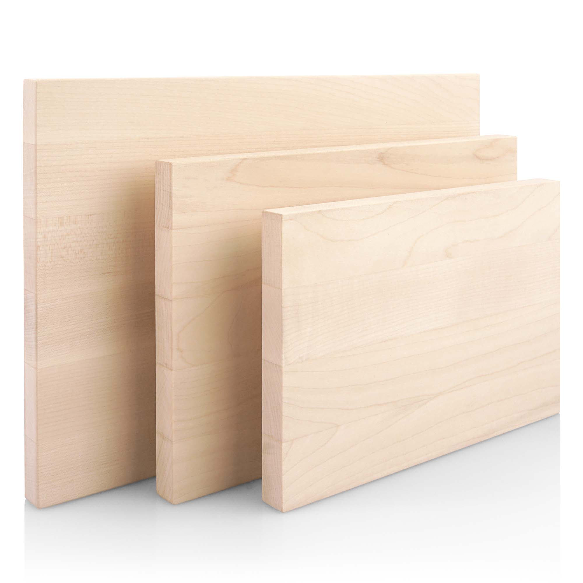 Schneidebrett Ahorn massiv Swiss Made, 270x180x20mm