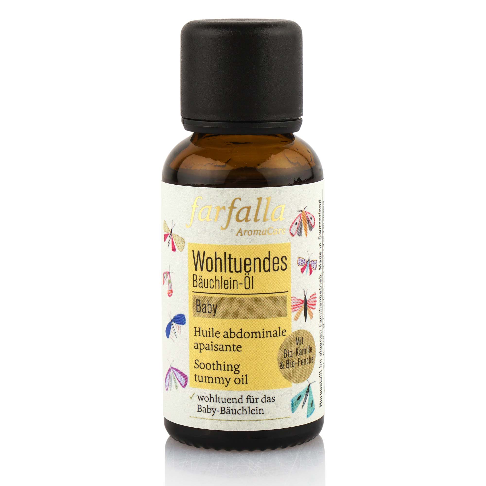 Kleines Babyöl, Bauchöl, Soothing tummy oil, Bio-Kamille, Bio-Fenchele