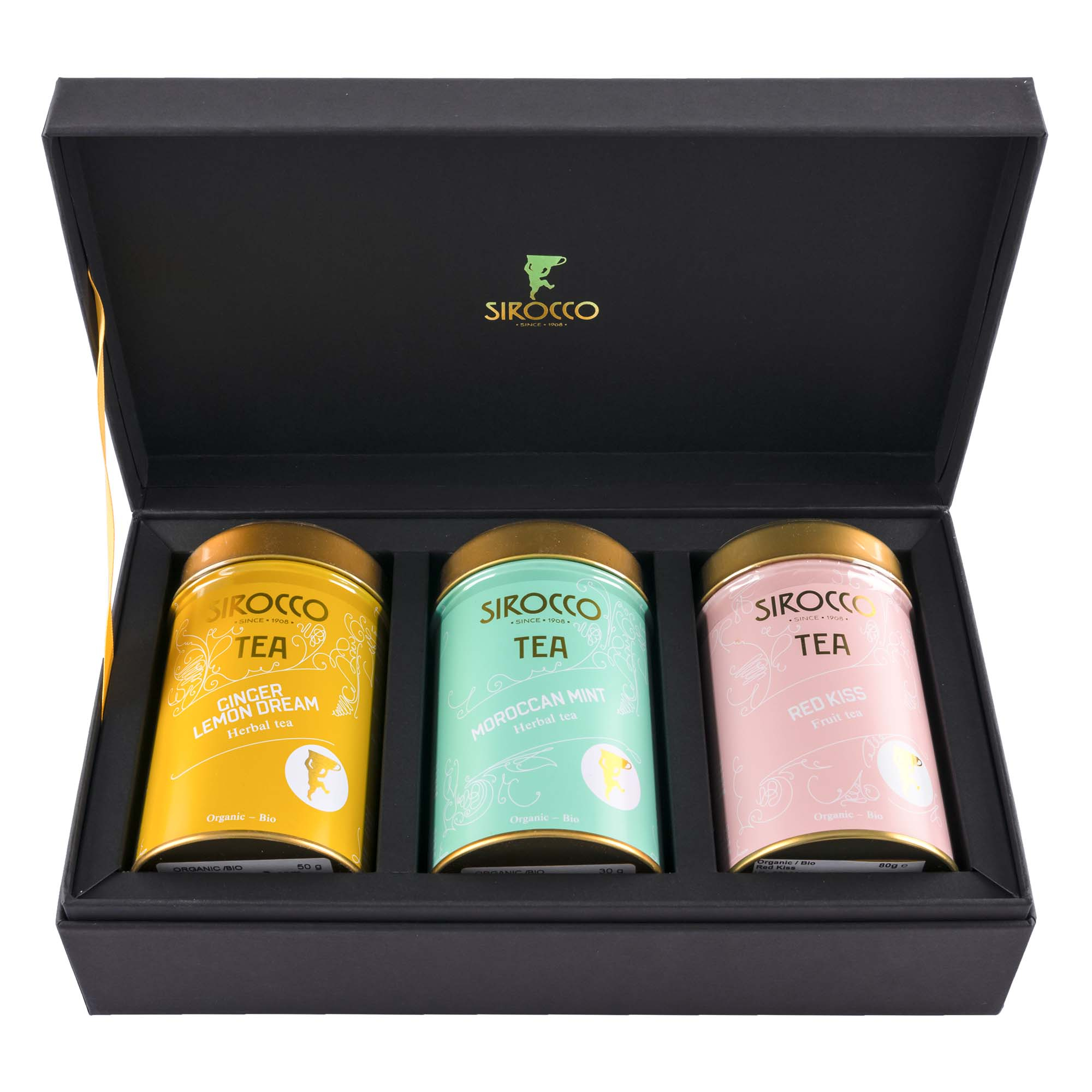 Tee-Geschenkbox mit 3 Dosen nach Wahl