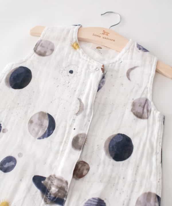 Cotton Muslin Sleeping Bag Gr. S - Planetary