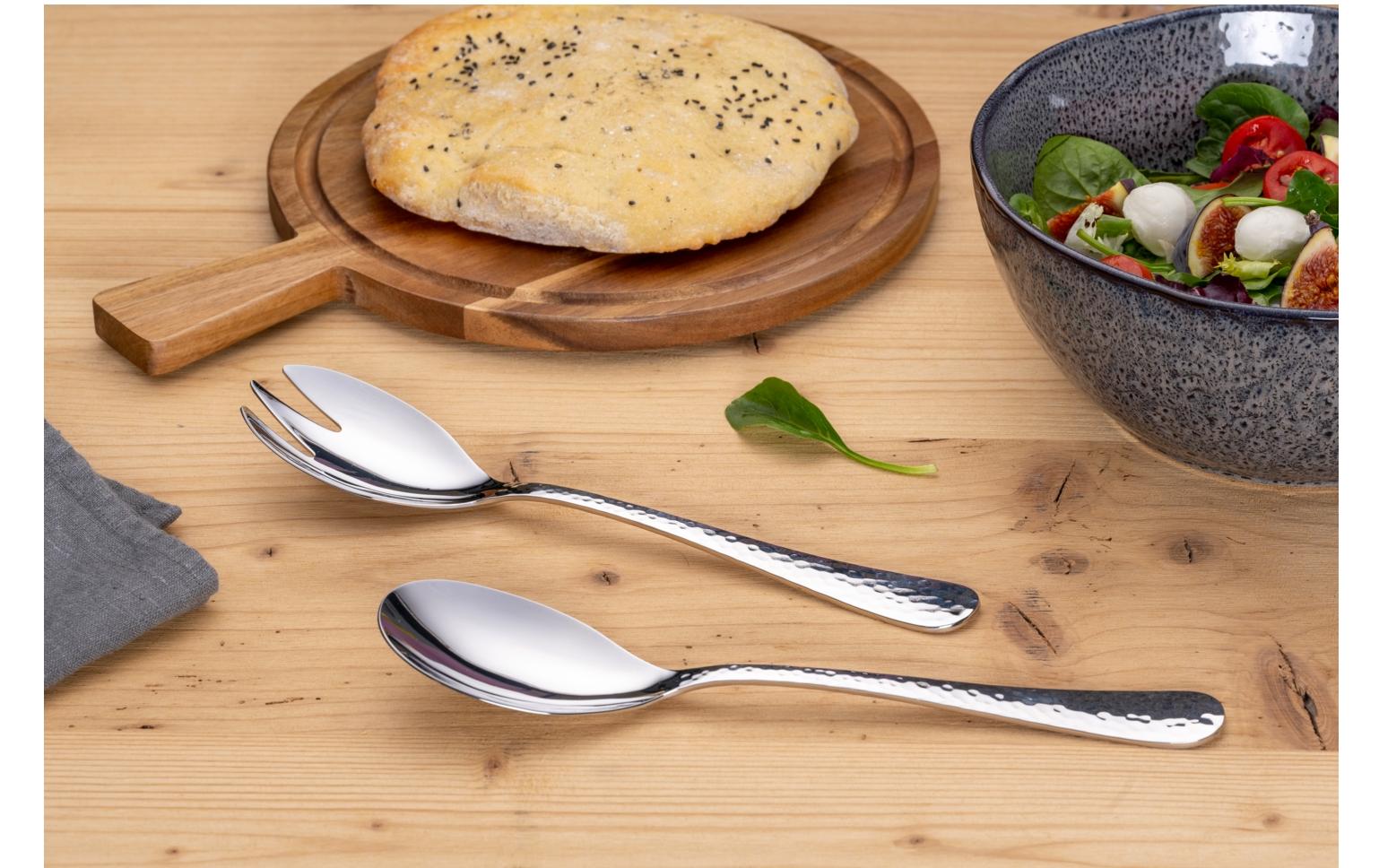 Besteck, Löffel, Essen, Präsentation des Essens, Brot