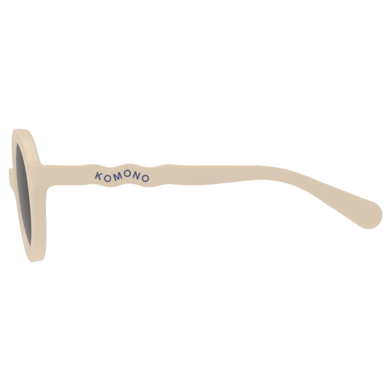 Sonnenbrille, Rahmen beige, Brillengläser, Kunststoff, KOMONO
